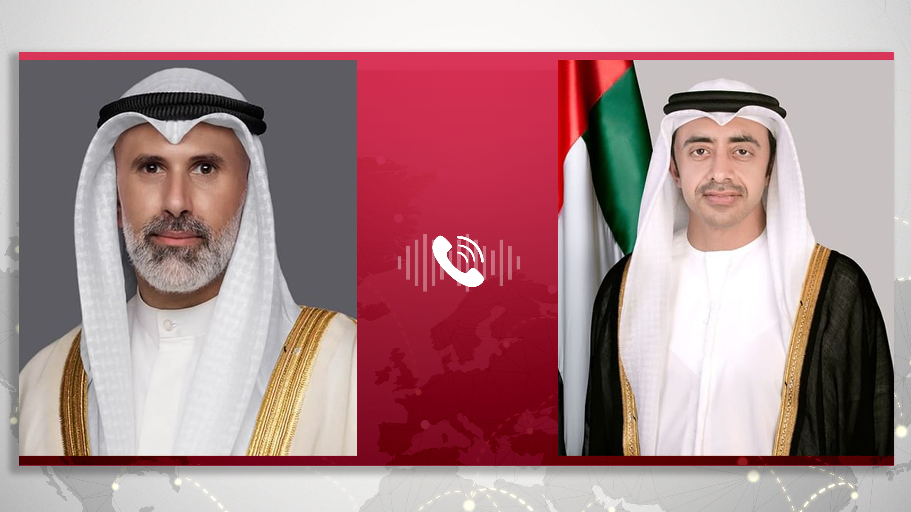 Kuwait FM condemns terror plot in call with Abdullah bin Zayed