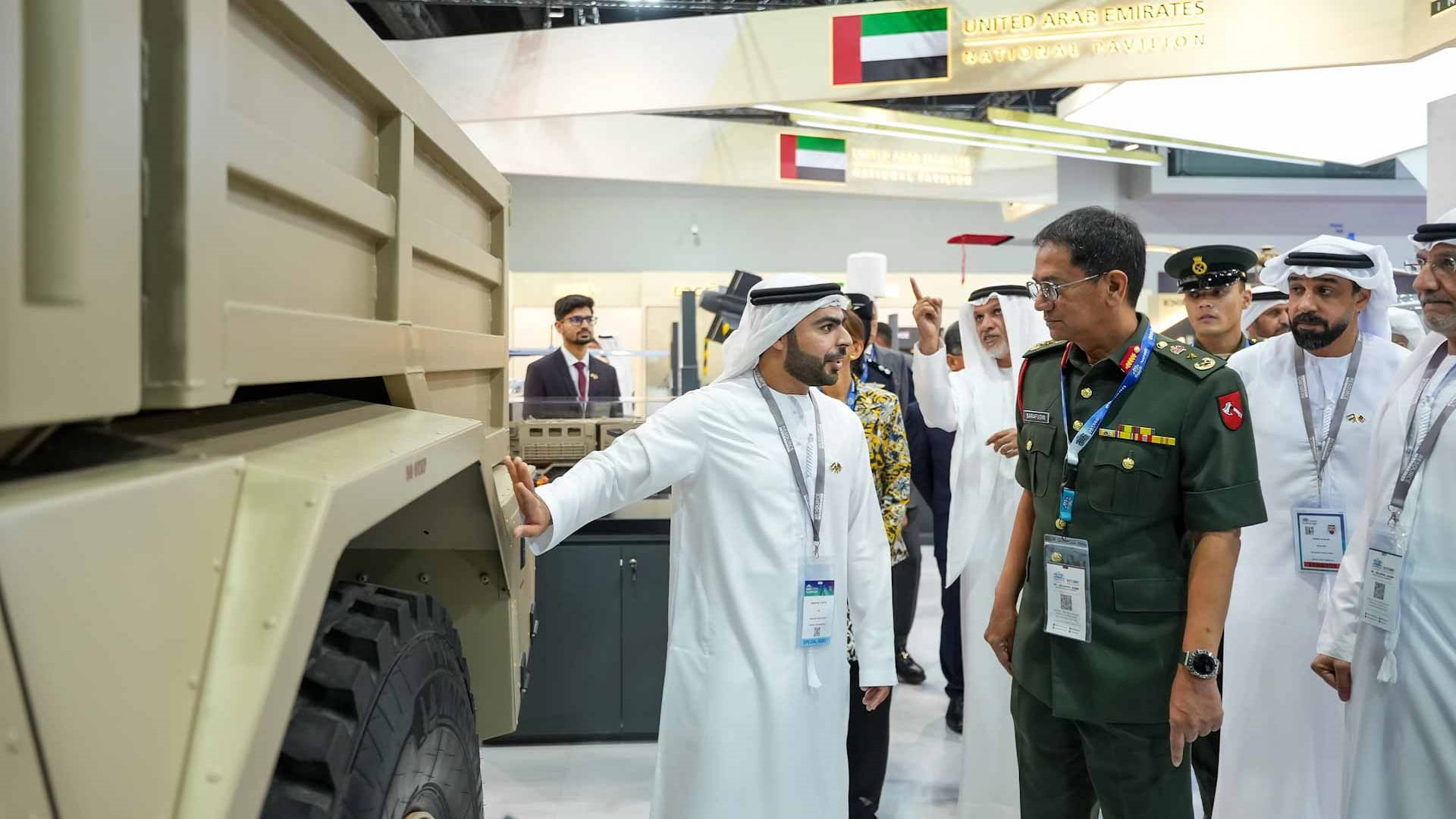 جناح الإمارات يستعرض القدرات الدفاعية الوطنية في معرض "DSA 2026"