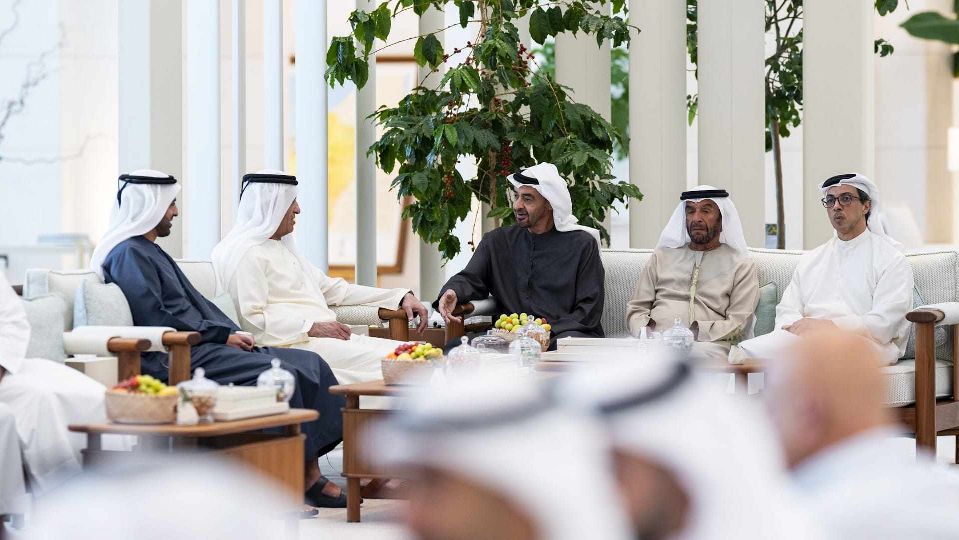 رئيس الدولة يبحث مع حاكم رأس الخيمة وولي عهده شؤون الوطن والمواطن