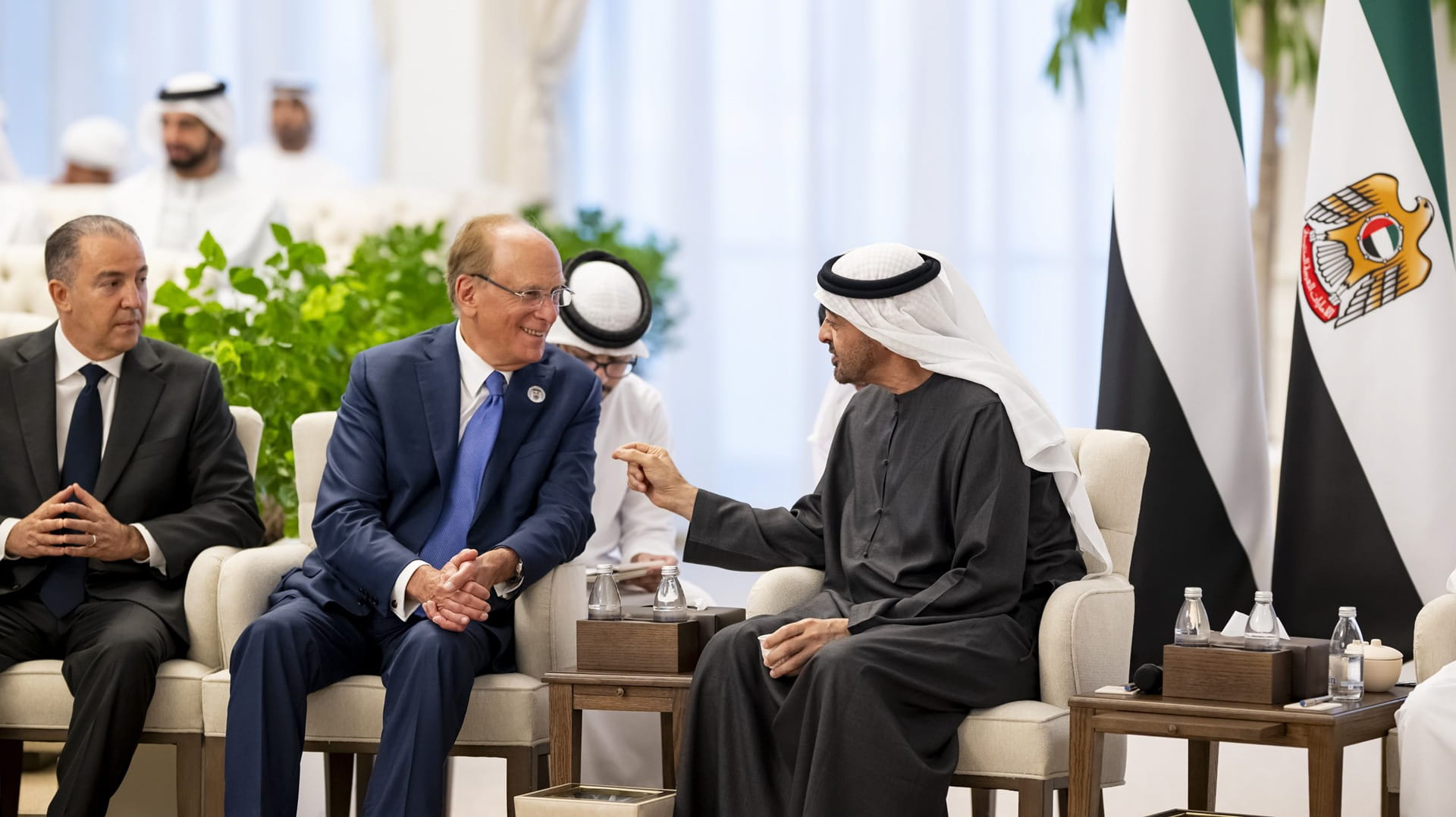 UAE President meets Chairman of BlackRock 