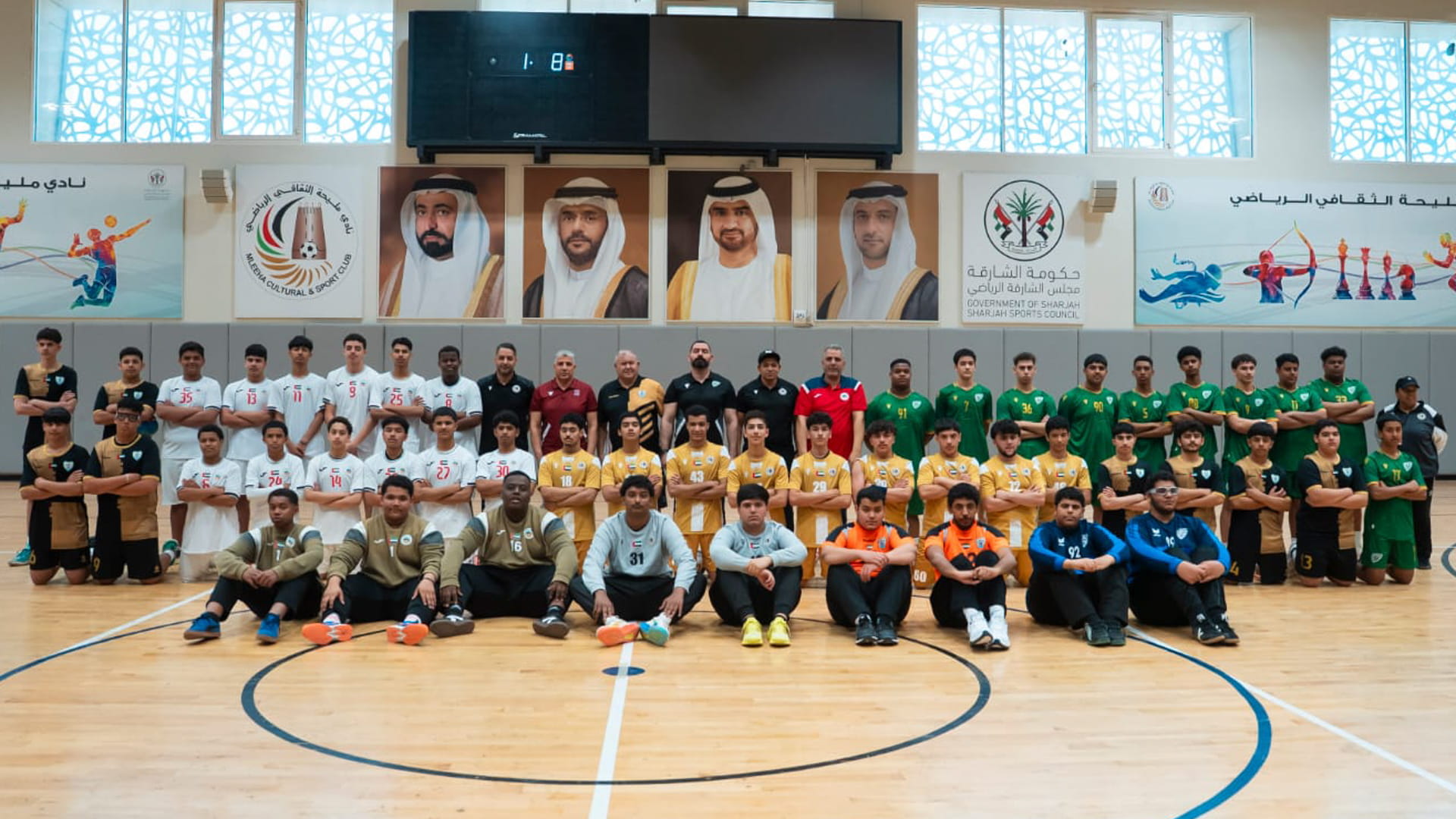 صورة بعنوان: "الشارقة الرياضي" يطلق برنامجاً تدريبياً لكرة اليد بمشاركة400 لاعب 