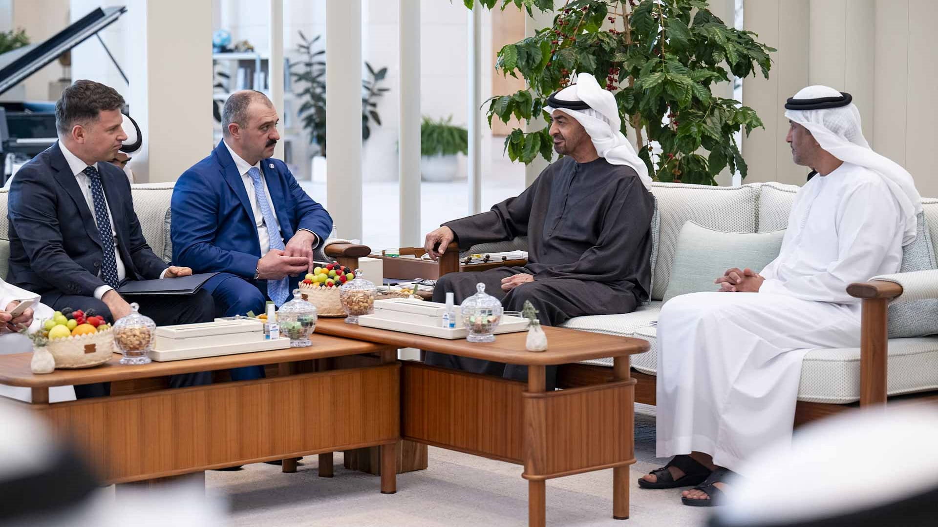 UAE President receives Belarus message on boosting bilateral ties 