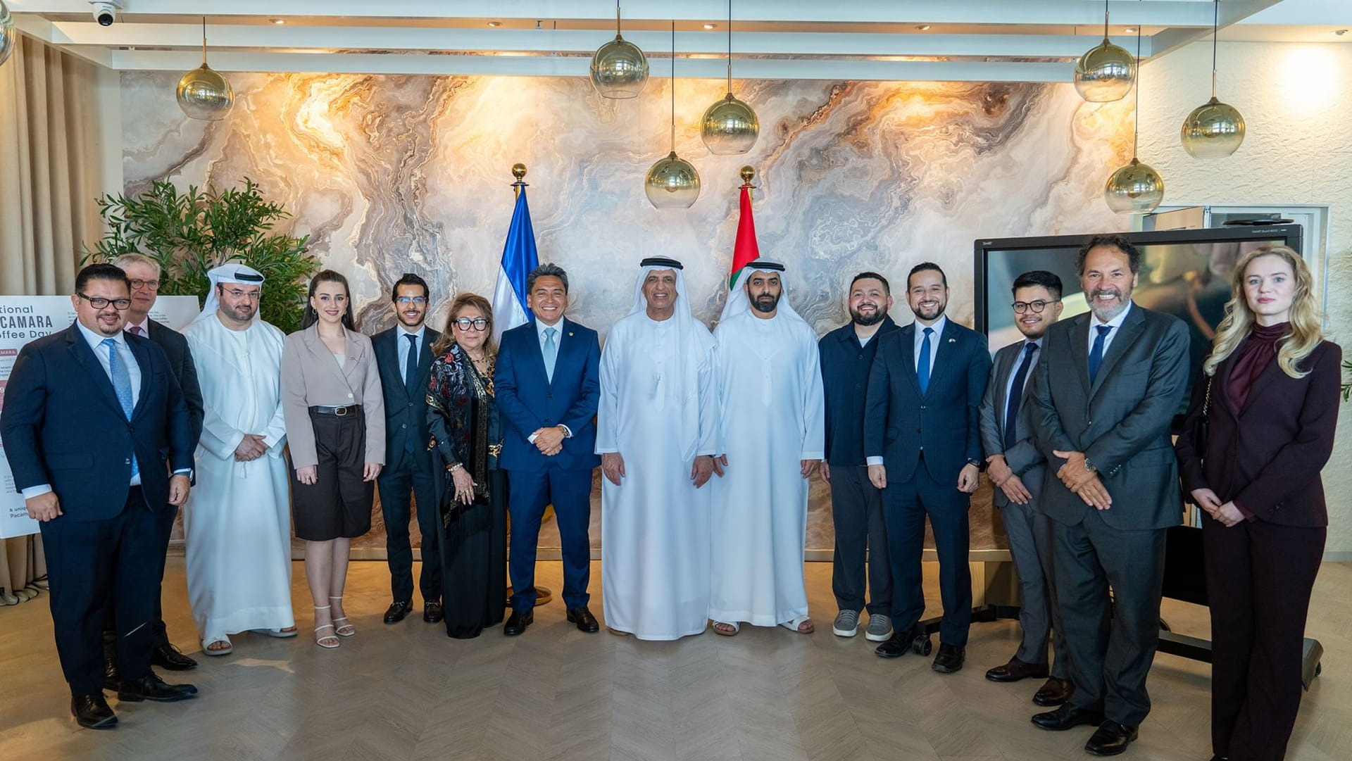 Image for the title: RAK Ruler attends cultural event hosted by El Salvador Embassy 