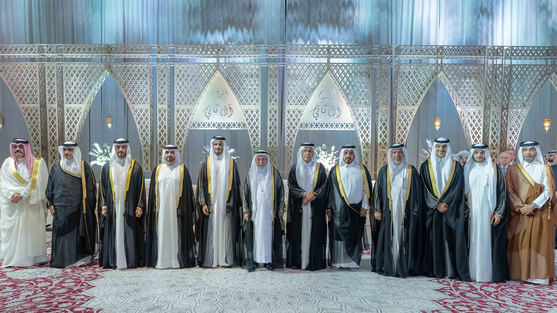 Sharjah Ruler attends wedding of Sheikh Ghanem 