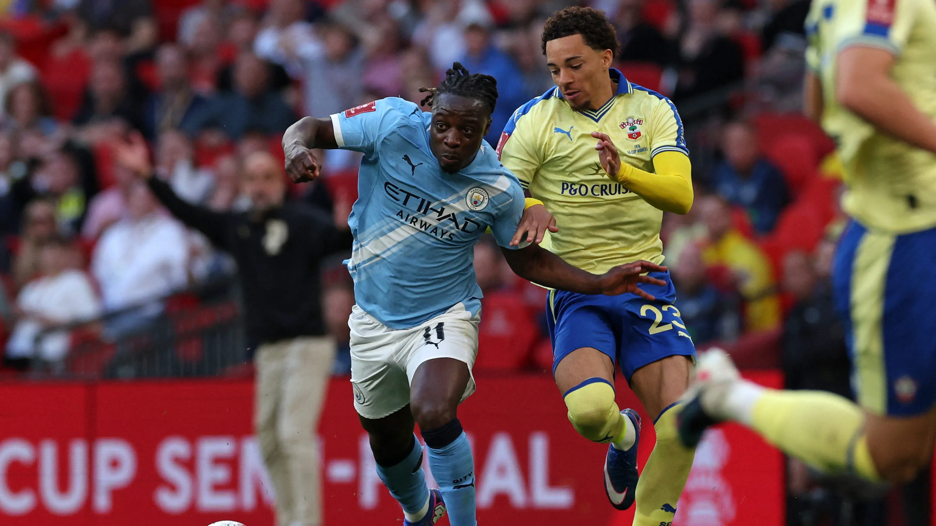 Man City reach FA Cup final after win over Southampton 