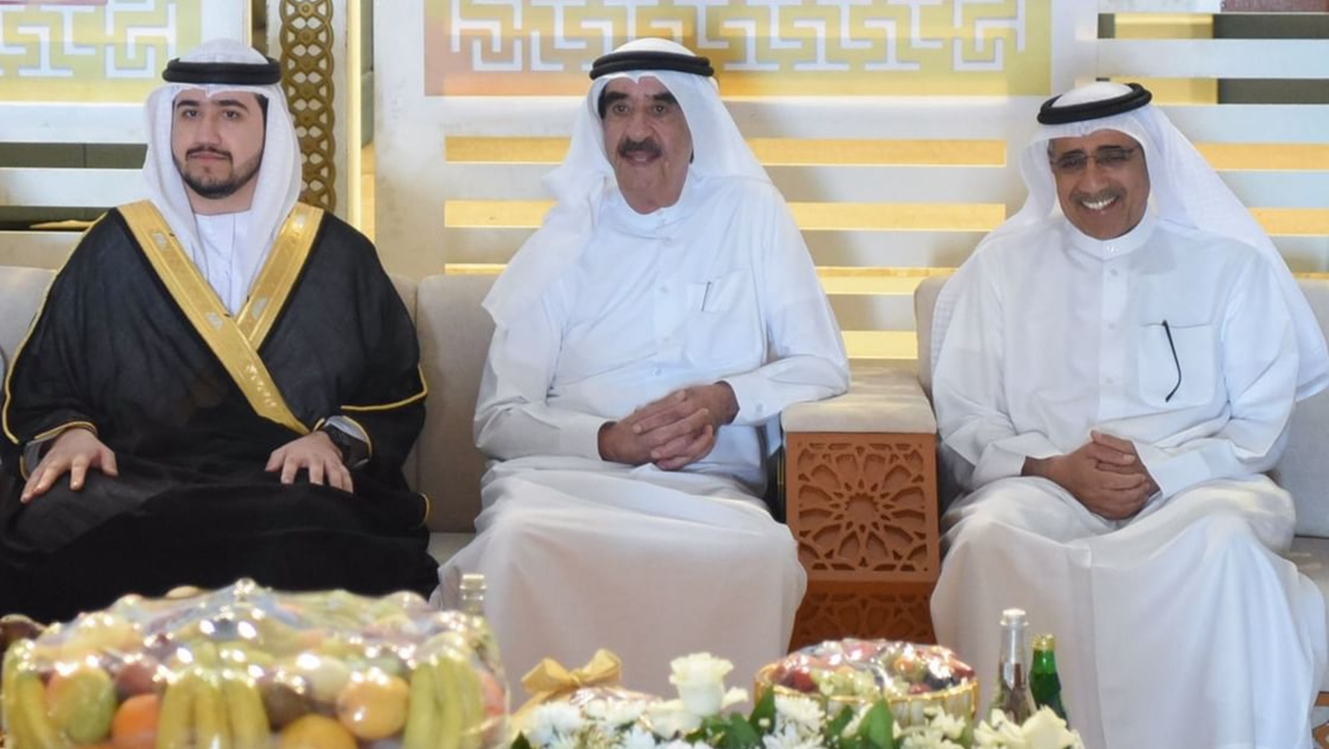 حاكم أم القيوين يشهد أفراح المزروعي والحنطوبي