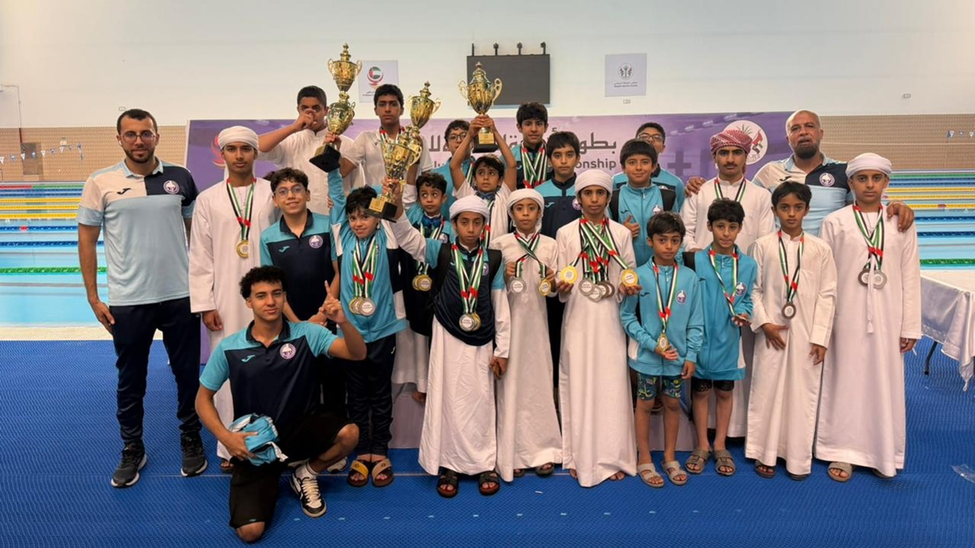 Al Dhaid Club swimmers dominate Sharjah Championship