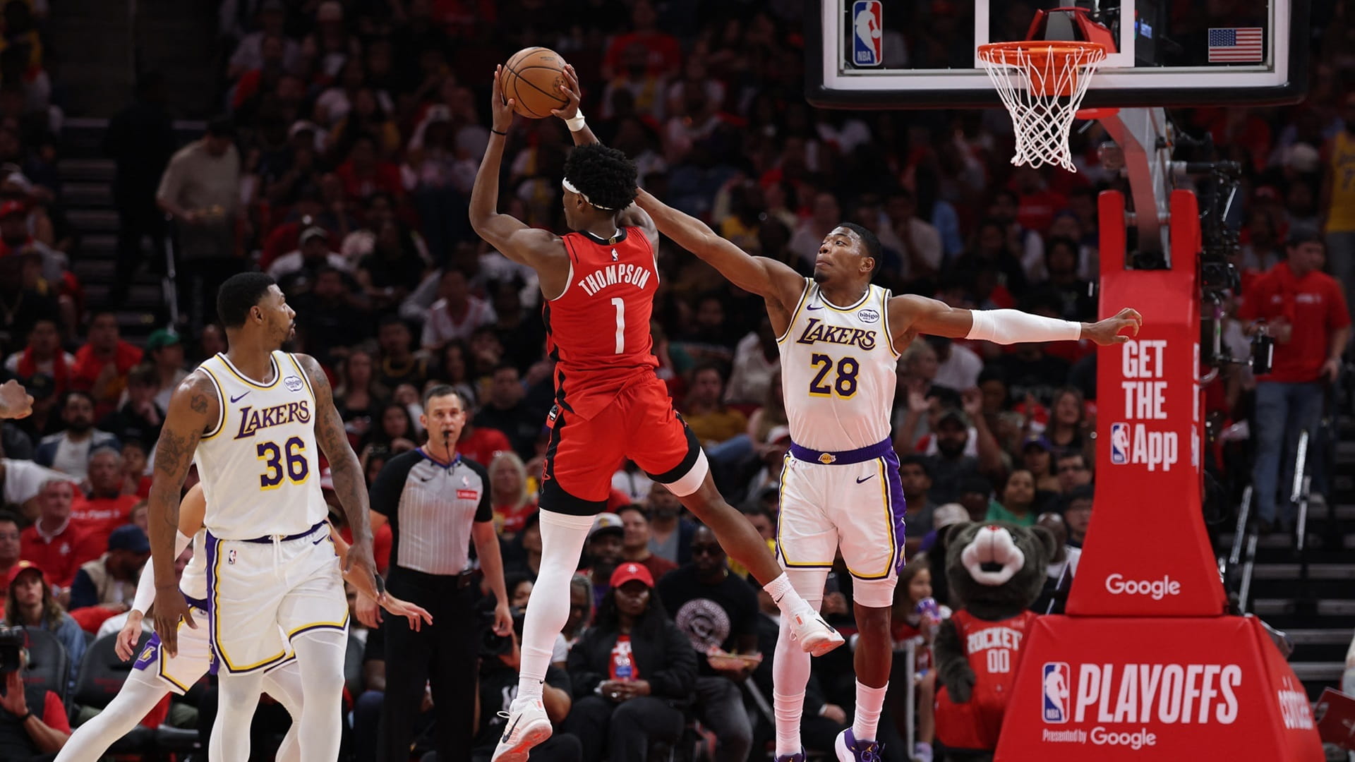 Houston narrows the gap with the Lakers in the NBA playoffs