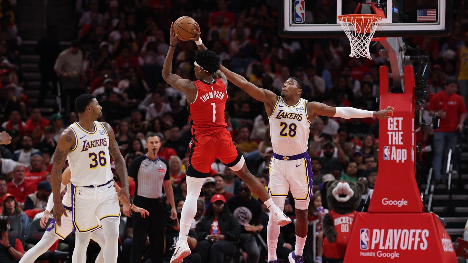 Houston narrows the gap with the Lakers in the NBA playoffs