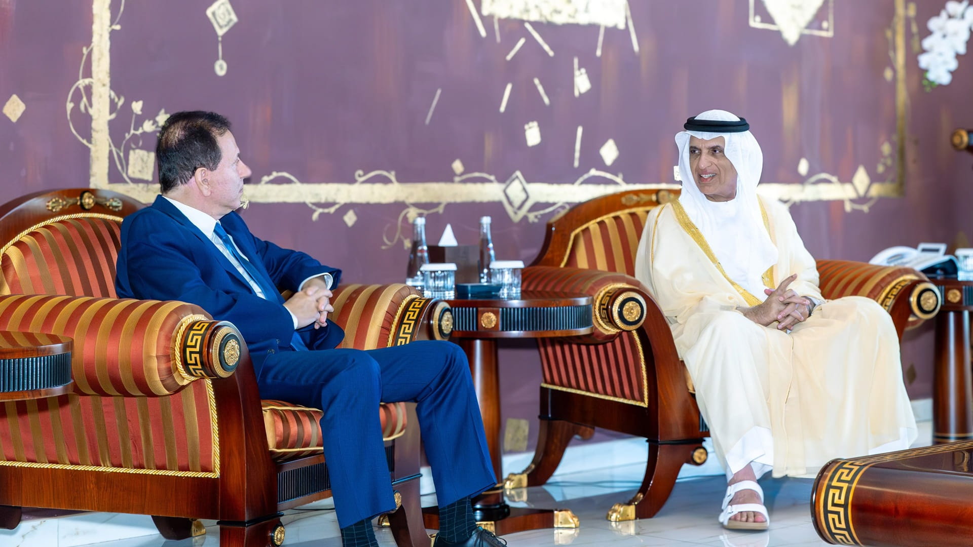 RAK Ruler receives Ambassador of Commonwealth of The Bahamas