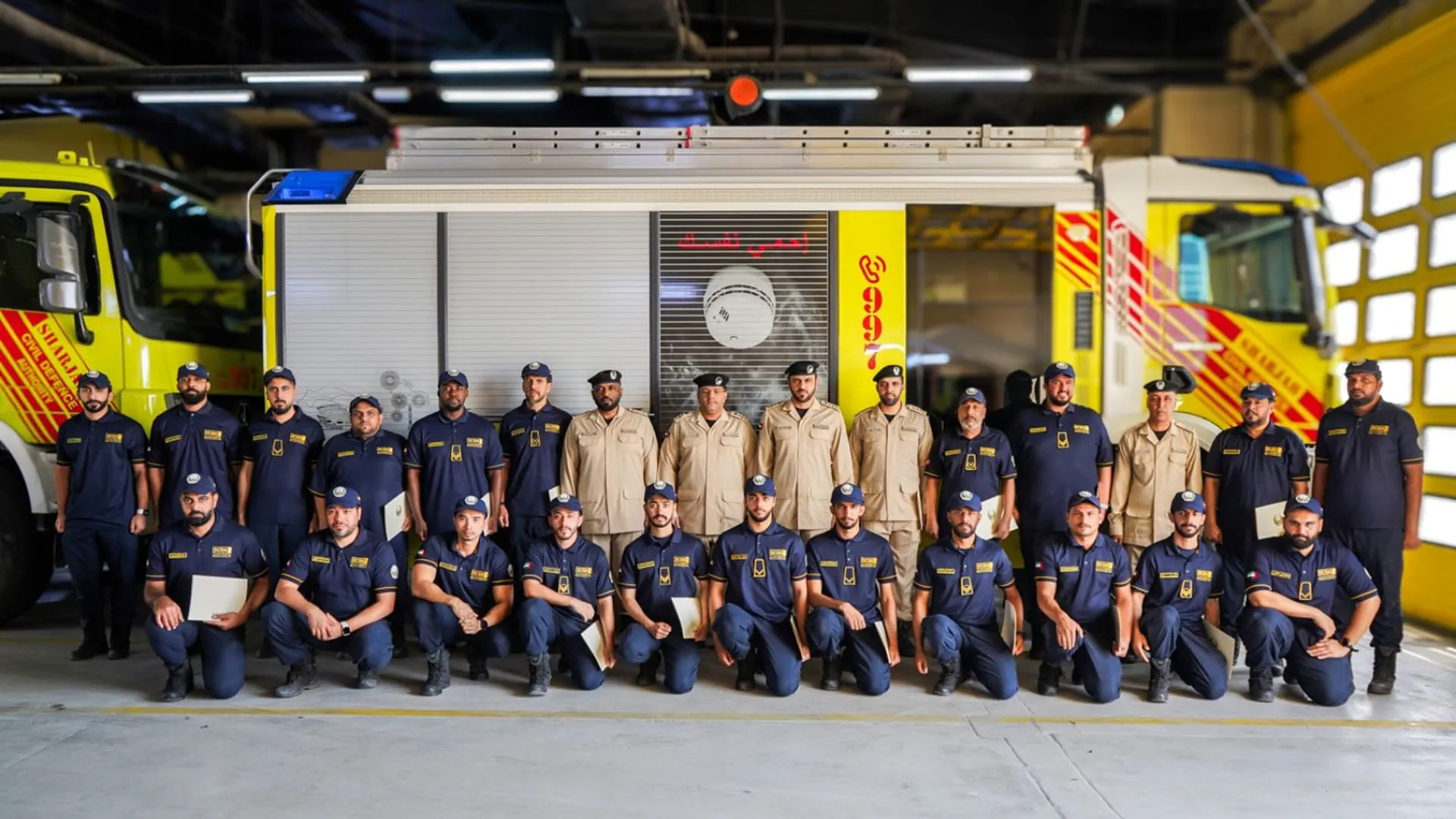 SDC honours Samnan and Muwaileh fire stations 