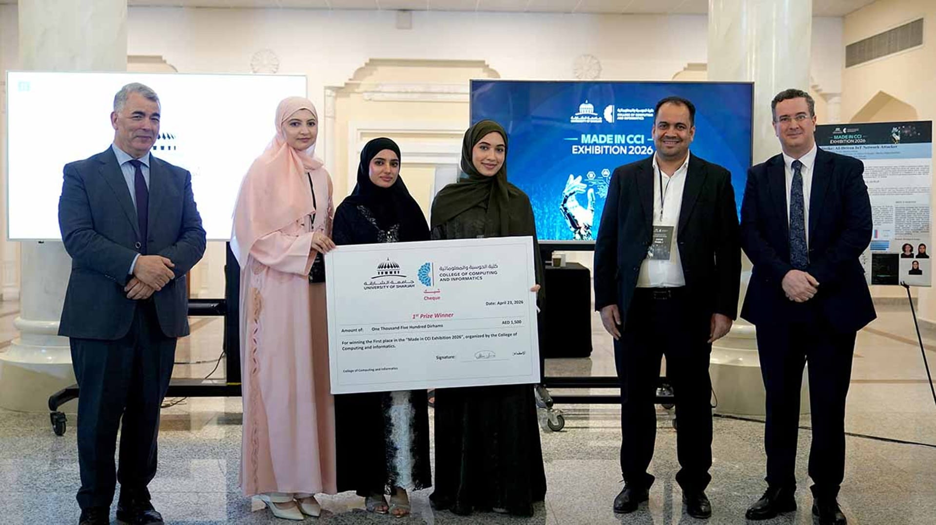 UOS showcases College of Computing, Informatics students projects 