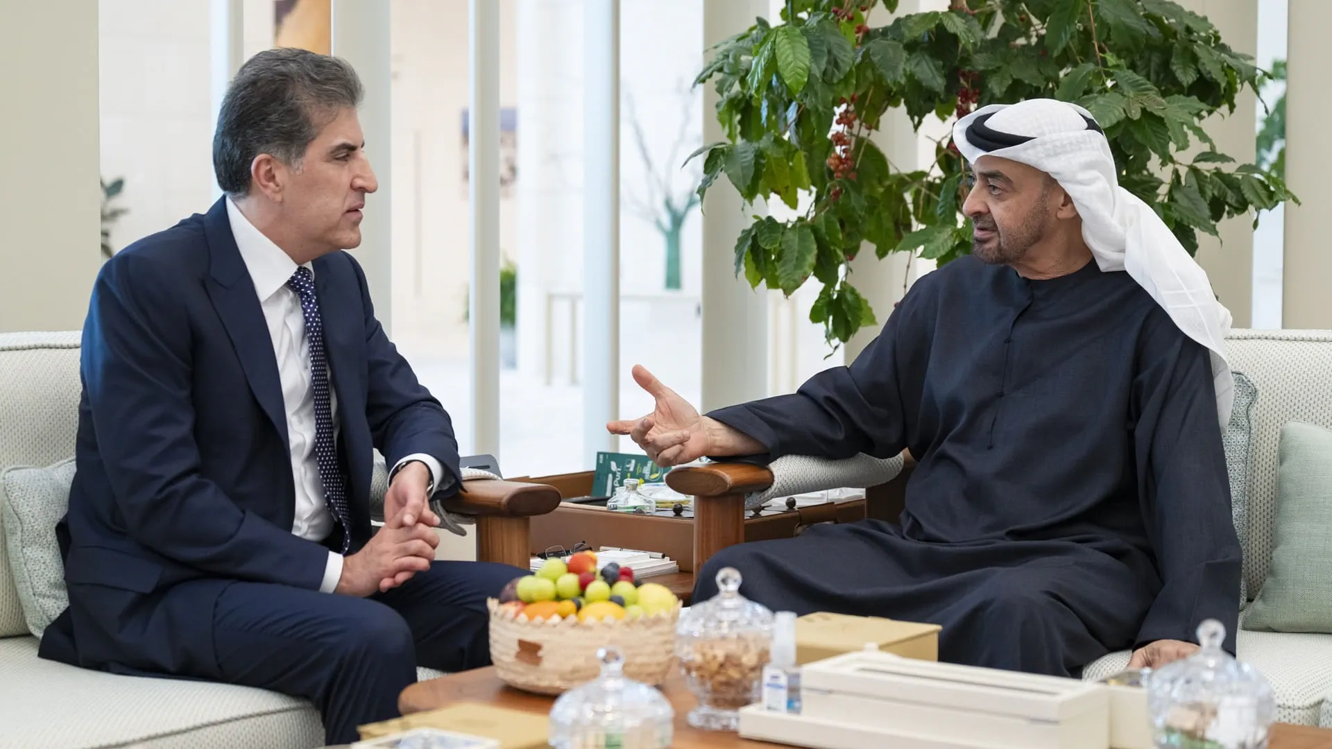 UAE President receives President of Iraq’s Kurdistan Region 