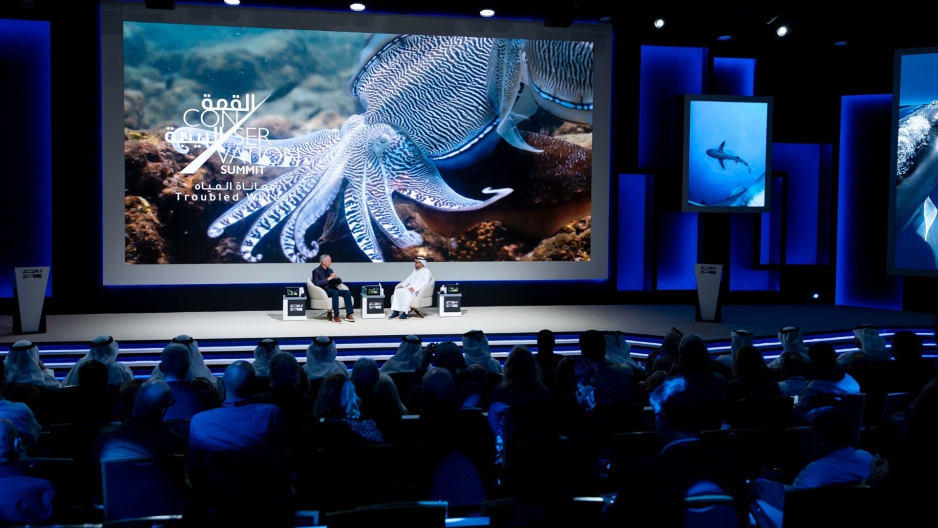 سلطان بن أحمد يشهد افتتاح القمة البيئية ضمن فعاليات "اكسبوجر 2026"