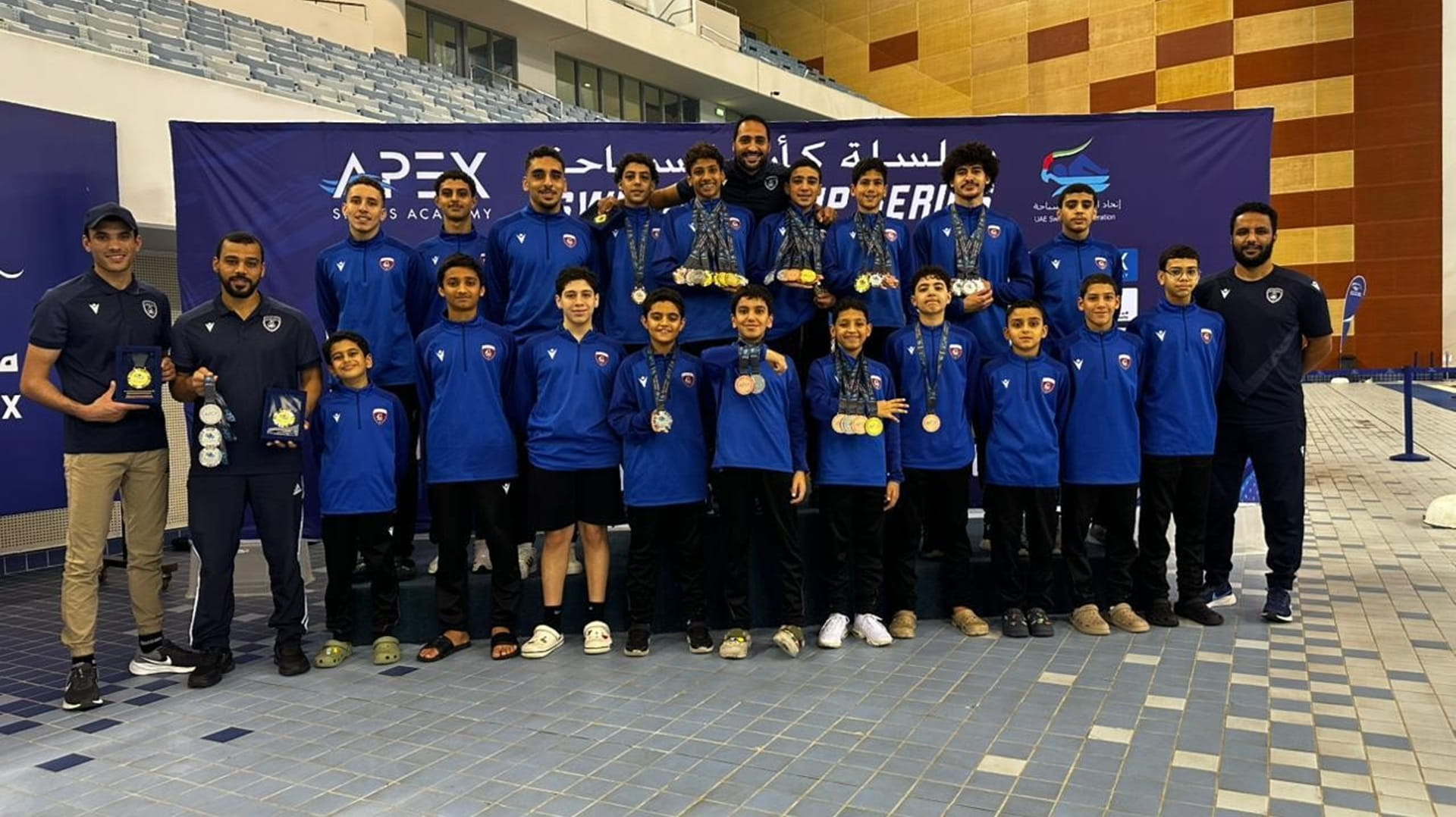Al Hamriyah shines at competitive swimming cup