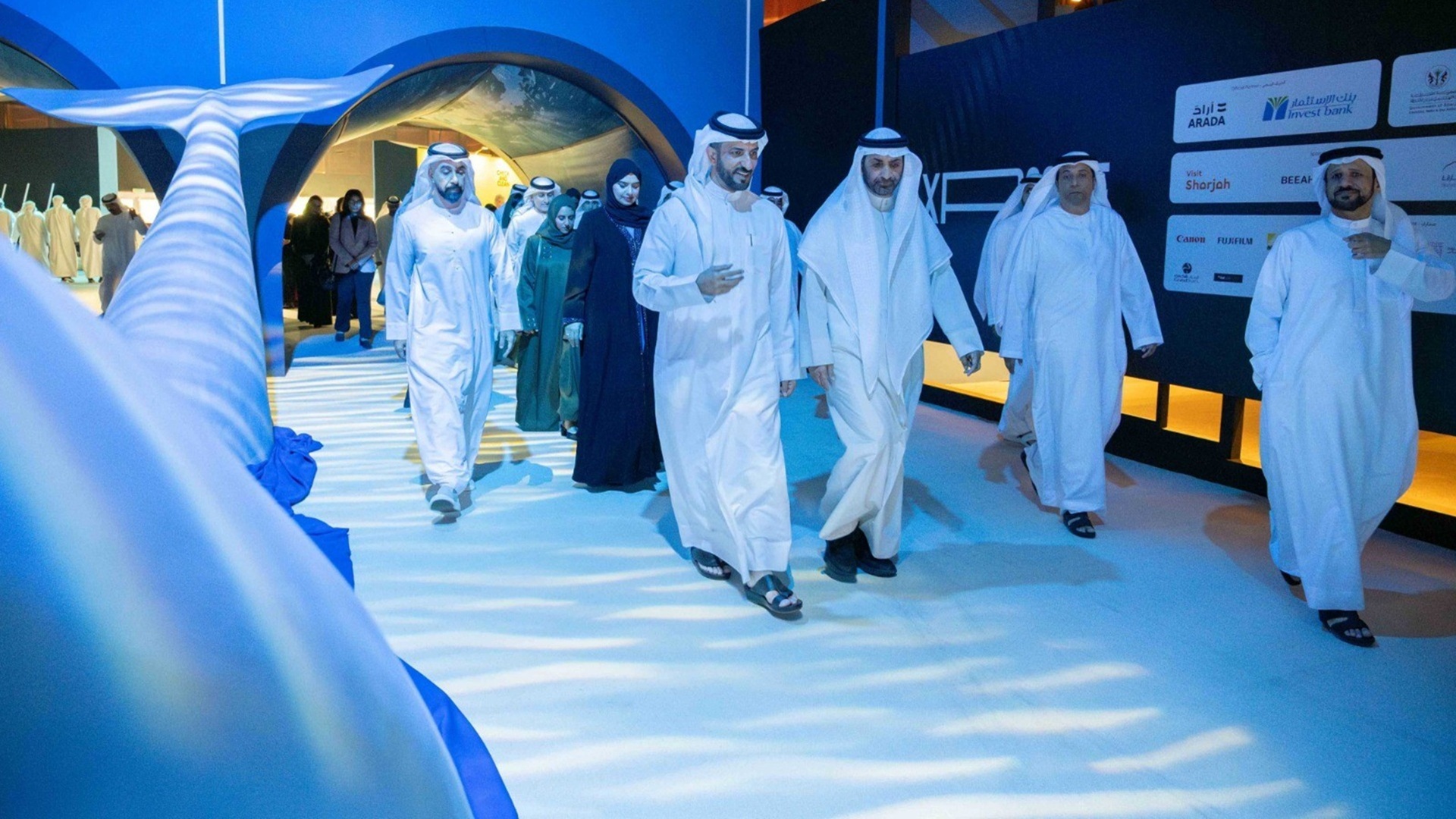 Sultan bin Ahmed attends “Conservation Summit” at Xposure 2026 2