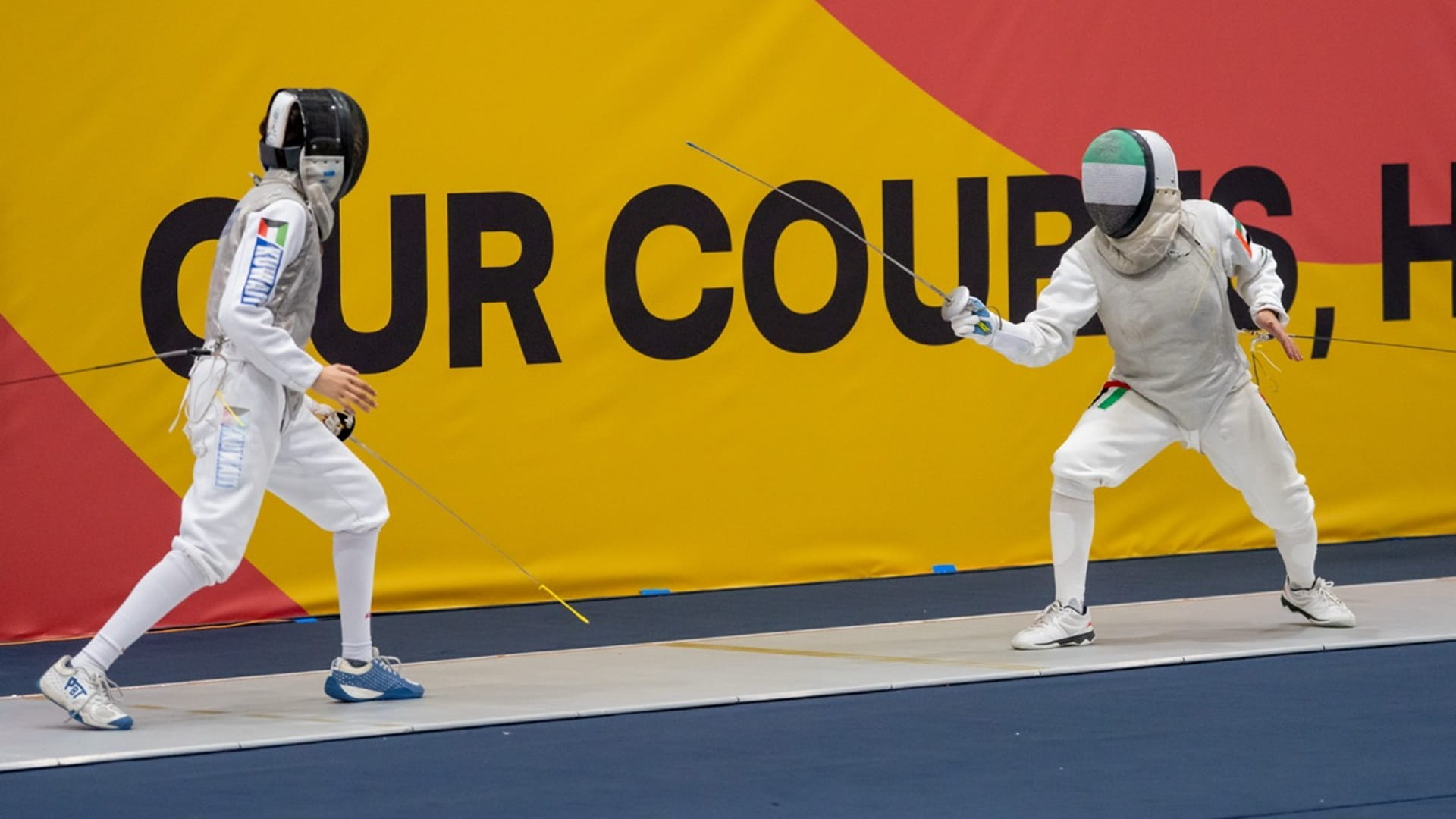 Saudi Arabia and Oman secure gold in fencing competitions at AWST  