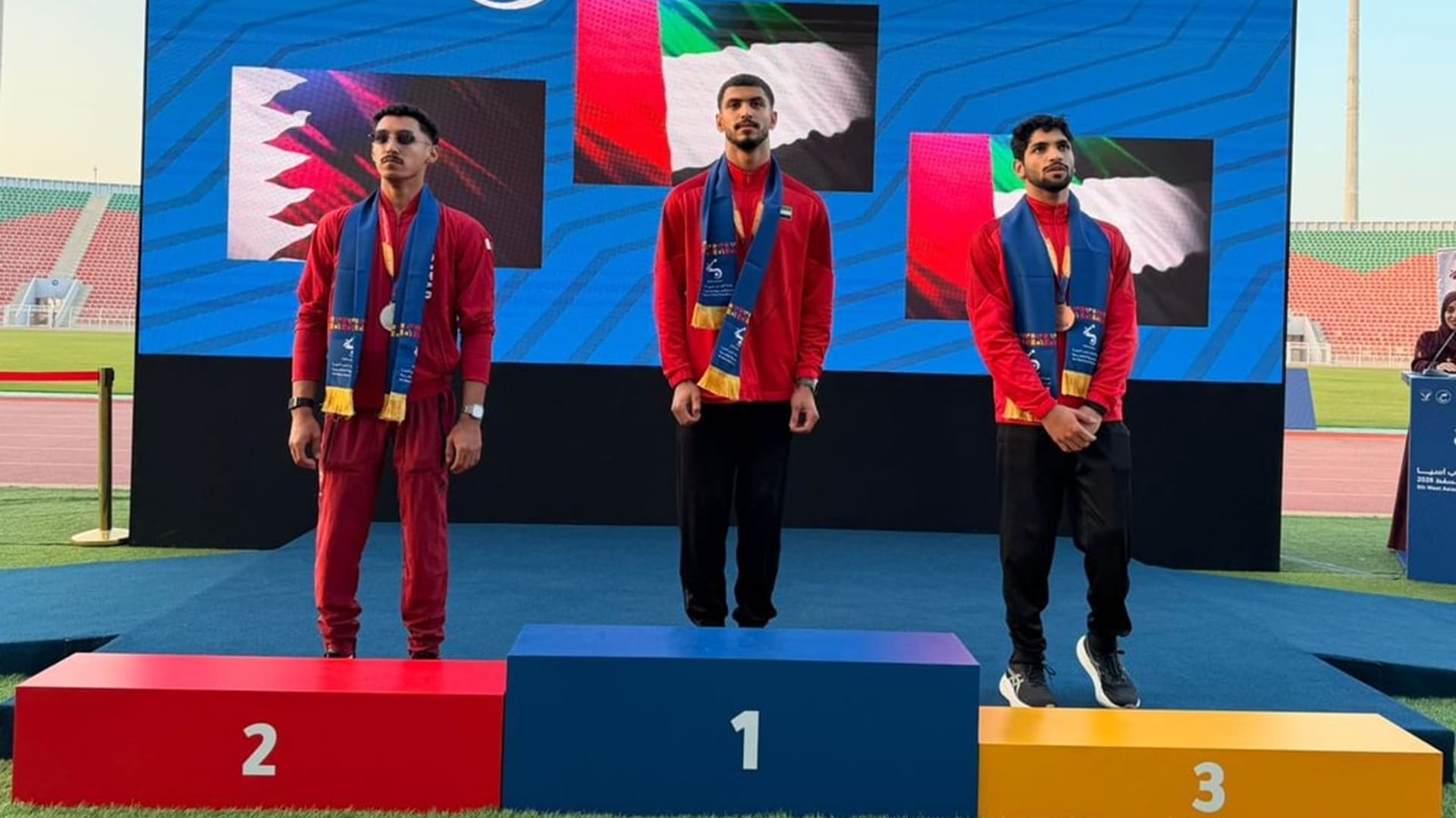 صورة بعنوان: منتخب الإمارات يحقق حصاداً مميزاً في افتتاح "غرب آسيا البارالمبية" 