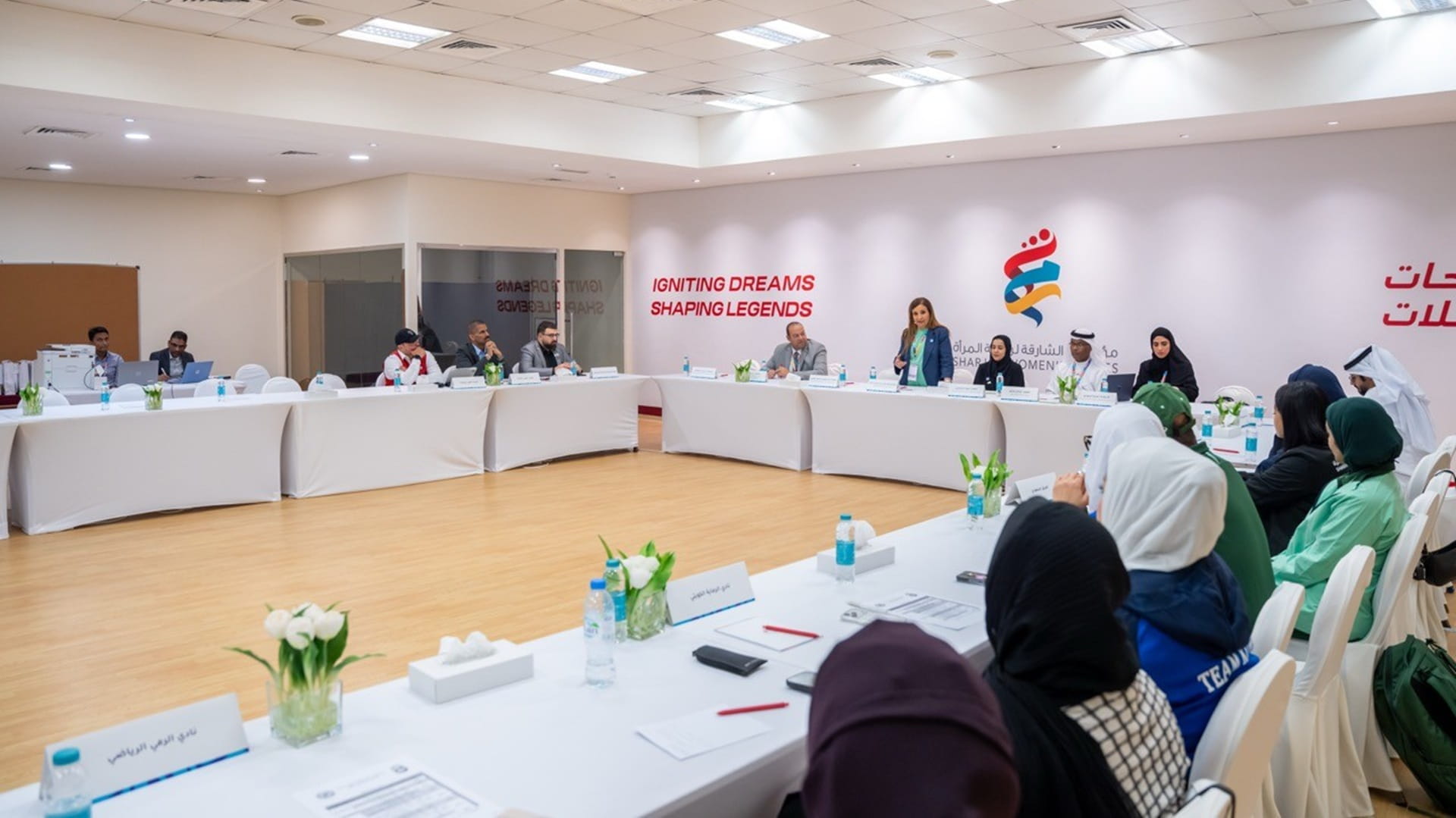 صورة بعنوان: منافسات الرماية بالشارقة في "عربية السيدات" تنطلق بمشاركة 65فريقاً 