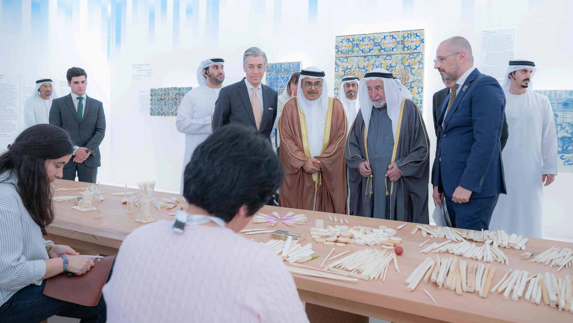 صورة بعنوان: <span class="scChromeData">{"commands":[{"click":"chrome:common:edititem({command:\"webedit:open\"})","header":"Edit the related item","icon":"/temp/iconcache/office/16x16/cubes.png","disabledIcon":"/temp/cubes_disabled16x16.png","isDivider":false,"tooltip":"Edit the related item in the Content Editor.","type":"common"},{"click":"chrome:rendering:personalize({command:\"webedit:personalize\"})","header":"Personalize","icon":"/temp/iconcache/office/16x16/users_family.png","disabledIcon":"/temp/users_family_disabled16x16.png","isDivider":false,"tooltip":"Create or edit personalization for this component.","type":"sticky"},{"click":"chrome:rendering:editvariations({command:\"webedit:editvariations\"})","header":"Edit variations","icon":"/temp/iconcache/office/16x16/windows.png","disabledIcon":"/temp/windows_disabled16x16.png","isDivider":false,"tooltip":"Edit the variations.","type":"sticky"}],"contextItemUri":"sitecore://master/{FF90C4C4-70C0-4498-8176-17C2FDF84EFB}?lang=ar&ver=1","custom":{},"displayName":"Title","expandedDisplayName":"This is require field and Maximum 90 character is allow"}</span><span sc_parameters="prevent-line-break=true" class="scWebEditInput scEnabledChrome" id="fld_FF90C4C470C04498817617C2FDF84EFB_E873DAB3C3324E8EB106973D9F53F5B7_ar_1_b239b99ac54b4befb4157e6bd8f80769_7614_edit" contenteditable="true" scdefaulttext="[No text in field]" scfieldtype="single-line text" sc-part-of="field">سلطان القاسمي يشهد انطلاق الدورة الـ 23 لأيام الشارقة التراثية</span>_E0F26D89733C4ED98E0782696944A3EF