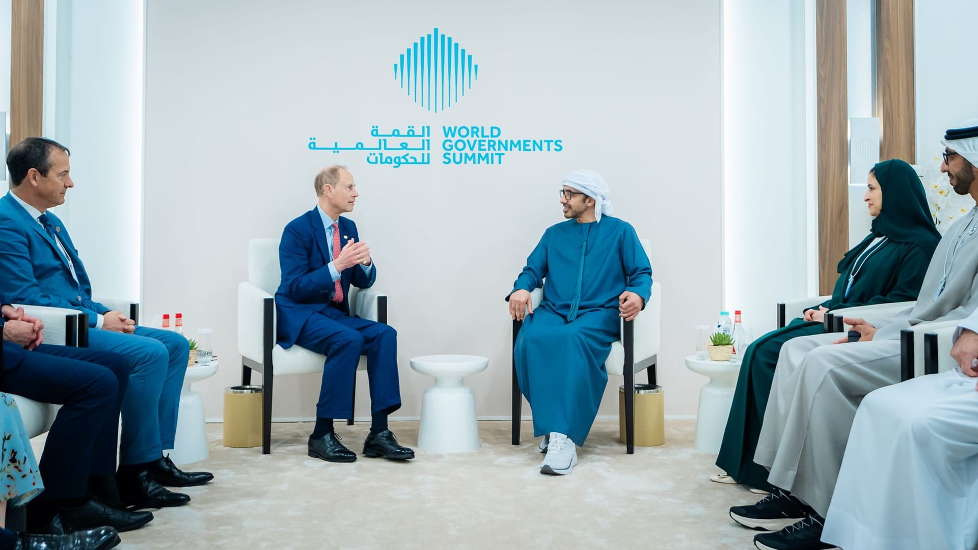 Abdullah bin Zayed meets Duke of Edinburgh, Bhutan PM, Benin FM 2 