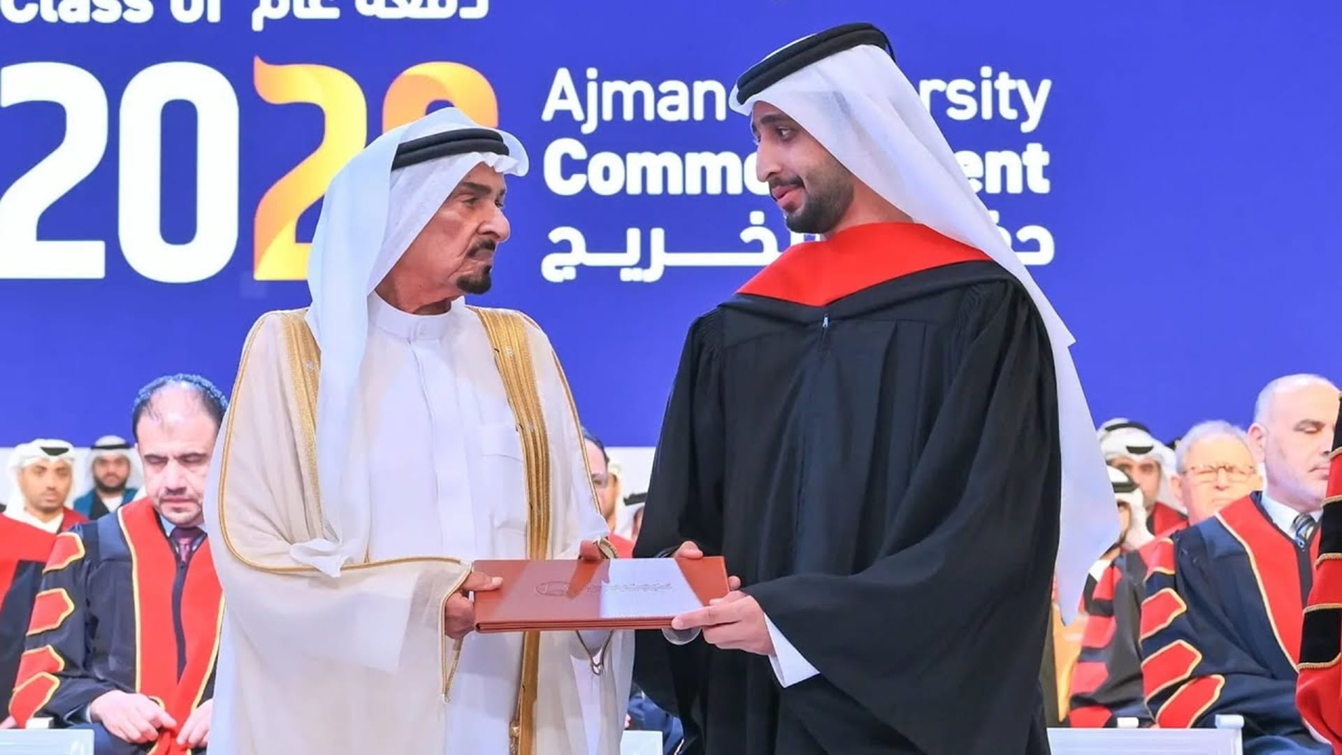 Ajman Ruler, Crown Prince attend Ajman University graduation