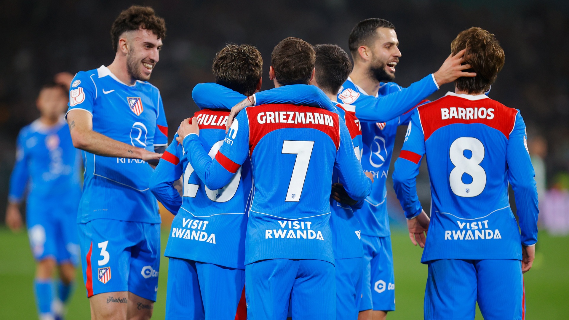 أتليتكو مدريد يكمل عقد المتأهلين إلى نصف نهائي كأس إسبانيا  