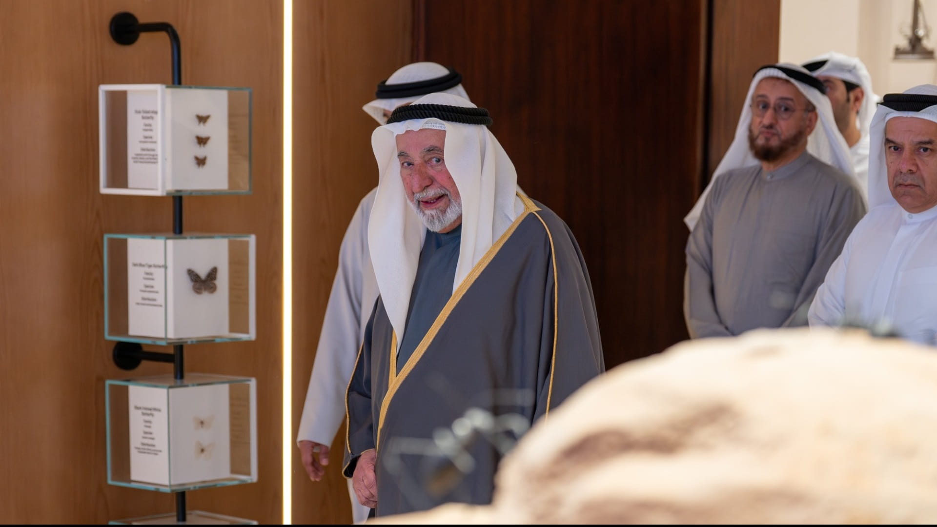 صورة بعنوان: <span class="scChromeData">{"commands":[{"click":"chrome:common:edititem({command:\"webedit:open\"})","header":"Edit the related item","icon":"/temp/iconcache/office/16x16/cubes.png","disabledIcon":"/temp/cubes_disabled16x16.png","isDivider":false,"tooltip":"Edit the related item in the Content Editor.","type":"common"},{"click":"chrome:rendering:personalize({command:\"webedit:personalize\"})","header":"Personalize","icon":"/temp/iconcache/office/16x16/users_family.png","disabledIcon":"/temp/users_family_disabled16x16.png","isDivider":false,"tooltip":"Create or edit personalization for this component.","type":"sticky"},{"click":"chrome:rendering:editvariations({command:\"webedit:editvariations\"})","header":"Edit variations","icon":"/temp/iconcache/office/16x16/windows.png","disabledIcon":"/temp/windows_disabled16x16.png","isDivider":false,"tooltip":"Edit the variations.","type":"sticky"}],"contextItemUri":"sitecore://master/{B56F9D76-A5C4-4F98-884A-E0F4C09921E4}?lang=ar&ver=1","custom":{},"displayName":"Title","expandedDisplayName":"This is require field and Maximum 90 character is allow"}</span><span sc_parameters="prevent-line-break=true" class="scWebEditInput scEnabledChrome" id="fld_B56F9D76A5C44F98884AE0F4C09921E4_E873DAB3C3324E8EB106973D9F53F5B7_ar_1_1c34095e91874b46bc05e6ccae2292f3_1336_edit" contenteditable="true" scdefaulttext="[No text in field]" scfieldtype="single-line text" sc-part-of="field">حاكم الشارقة يفتتح متحف الذيد للحياة الفطرية</span>_F5DF72085ECF487BA00FDF5E81F16411