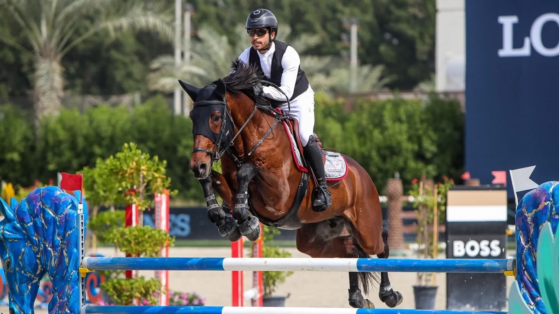 الإمارات تسيطر على جوائز الفئات السنية بـ "دولية الشارقة للقفز" 