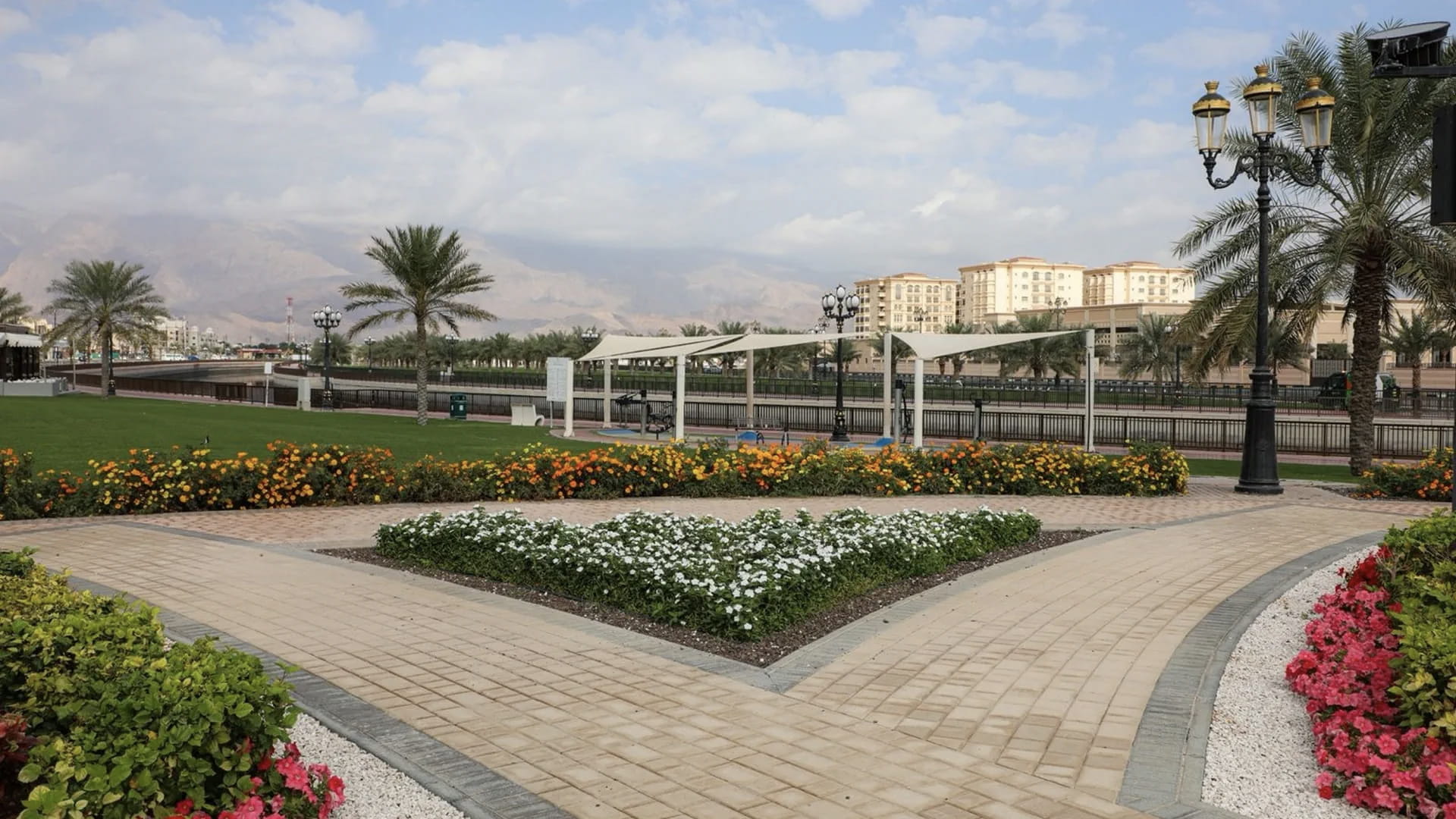 Dibba Al-Hisn Municipality plants a quarter million flowers