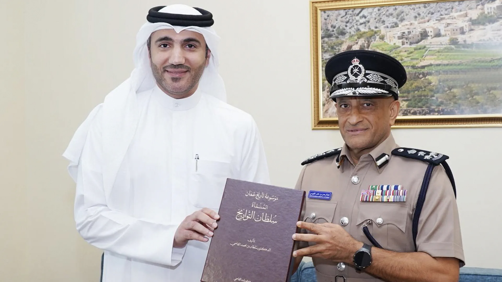 Sharjah Ports & Border Points visits Oman Al Rawdah border point