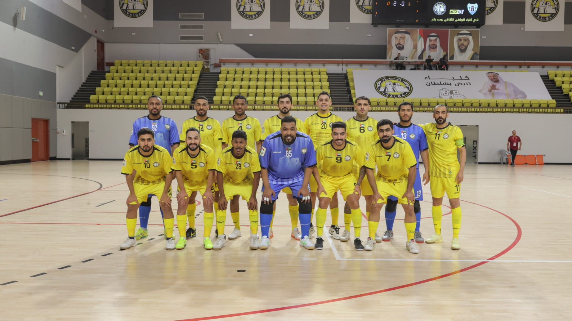 كلباء يفوز على دبا الحصن 2-1 ويعزز موقعه في دوري الصالات