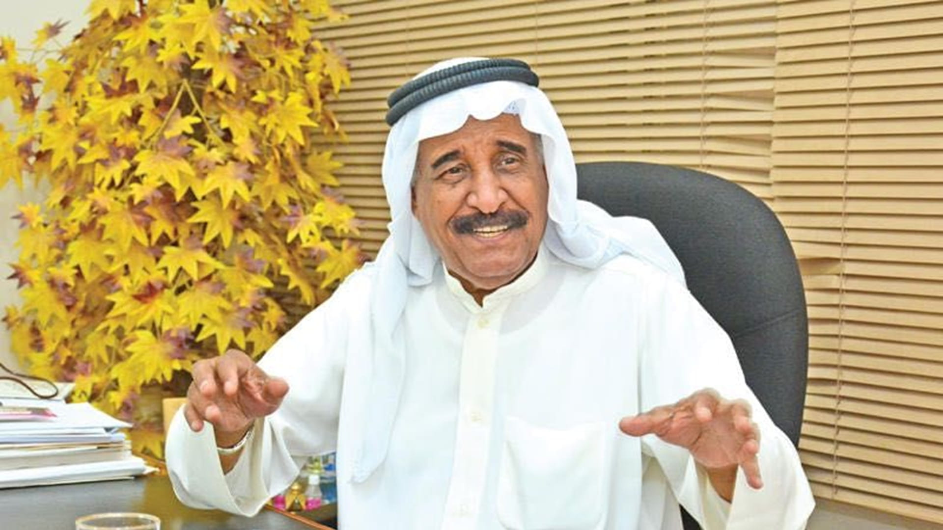 صورة بعنوان: الفنان محمد جابر يفوز بجائزة الشارقة للإبداع المسرحي العربي 