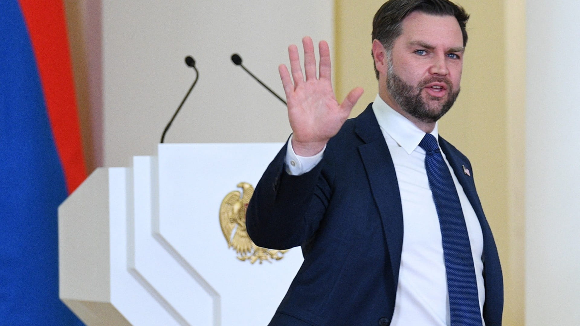 US vice president visits Armenia, Azerbaijan to 'advance' peace 