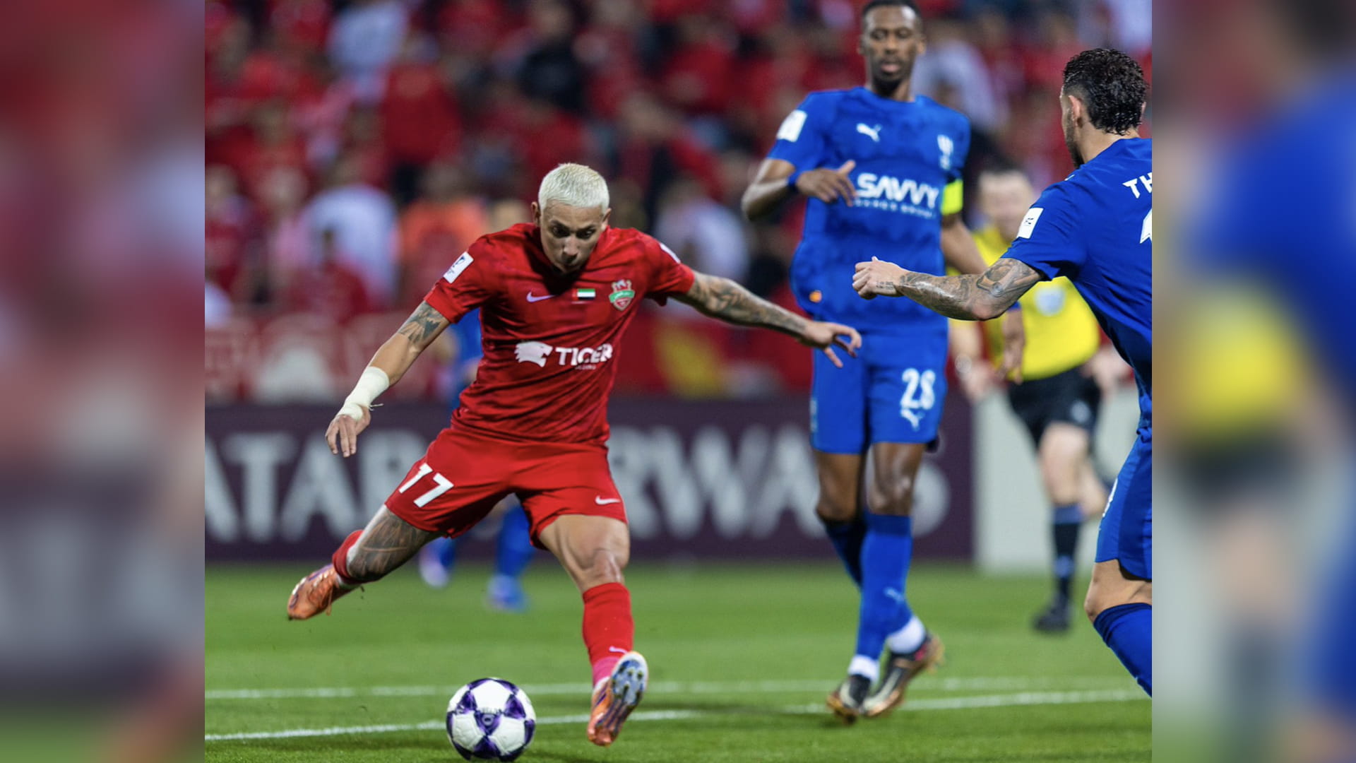 التعادل يحسم لقاء شباب الأهلي والهلال في دوري أبطال آسيا للنخبة