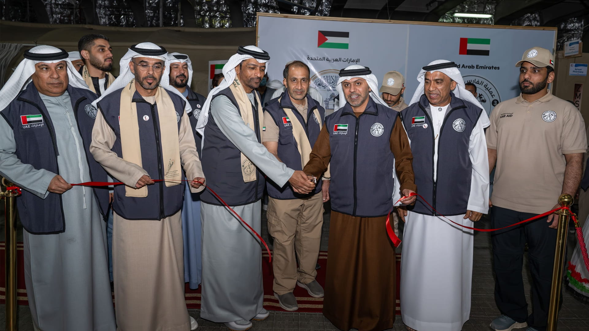 المستشفى الإماراتي العائم في العريش يفتتح قسماً للغسيل الكلوي 