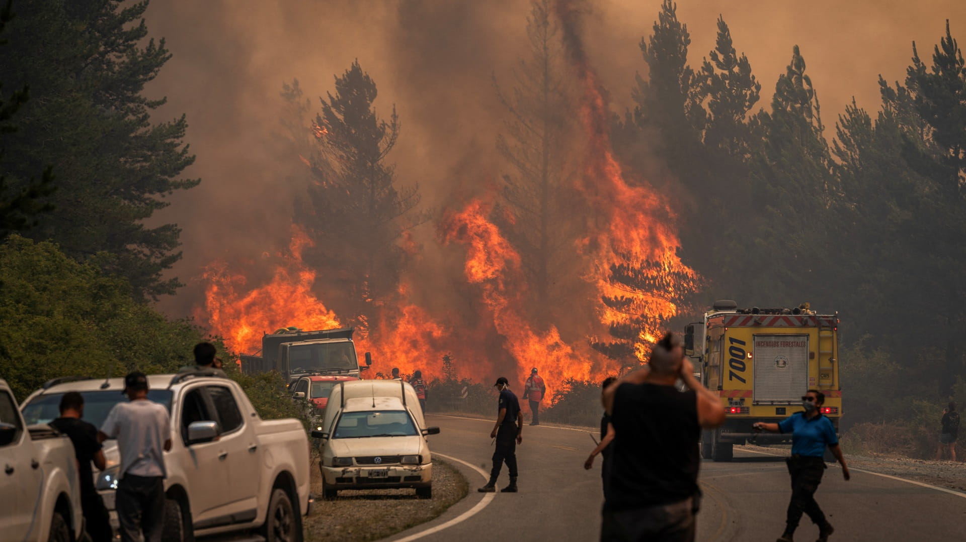 Scientists Climate change intensified wildfire in Chile
