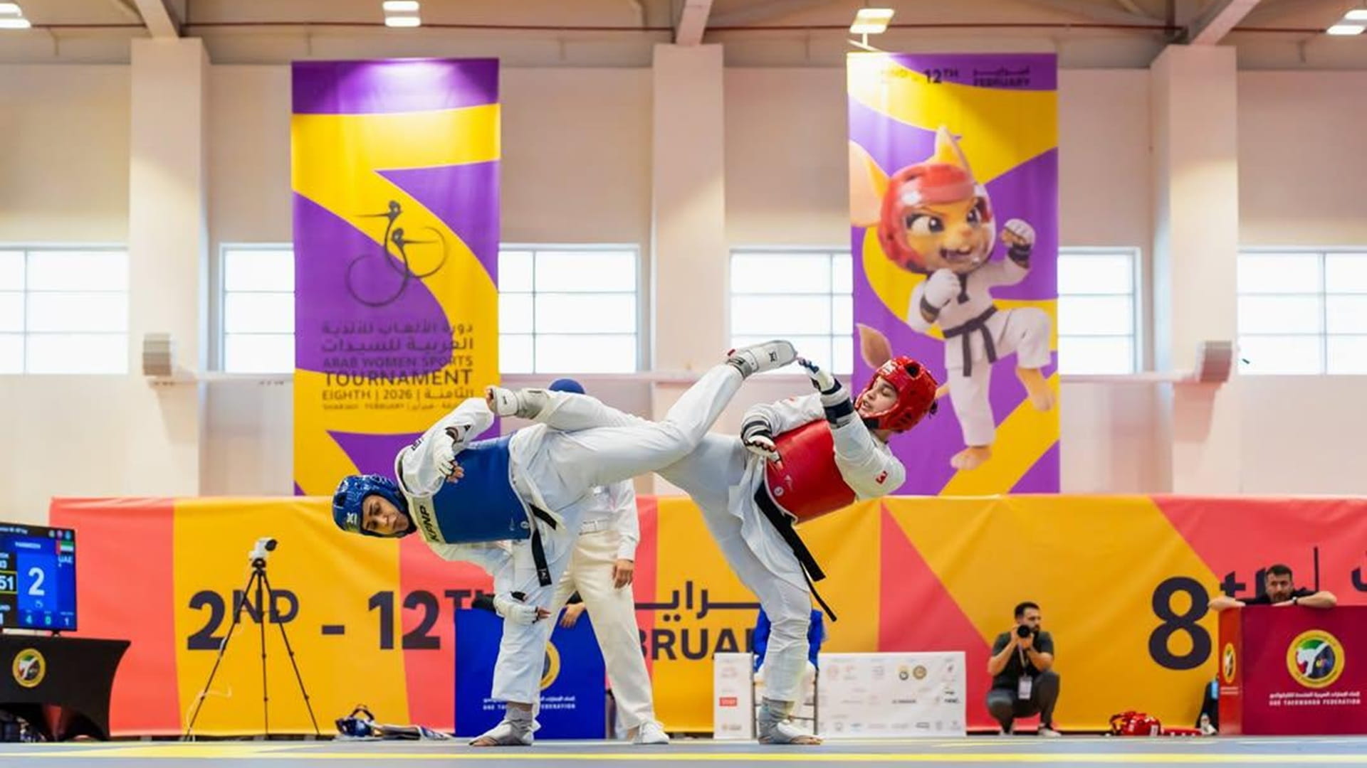 Born for taekwondo, Maysam Jabbar steps onto the regional stage
