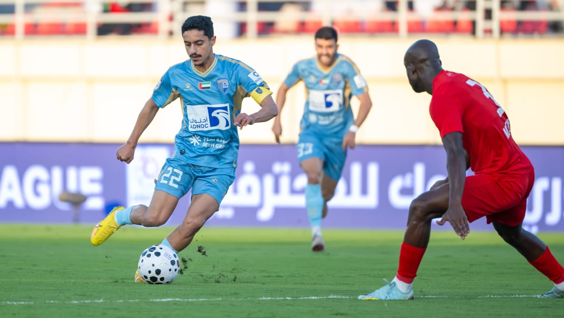 التعادل يحسم لقاء البطائح والظفرة في دوري أدنوك للمحترفين