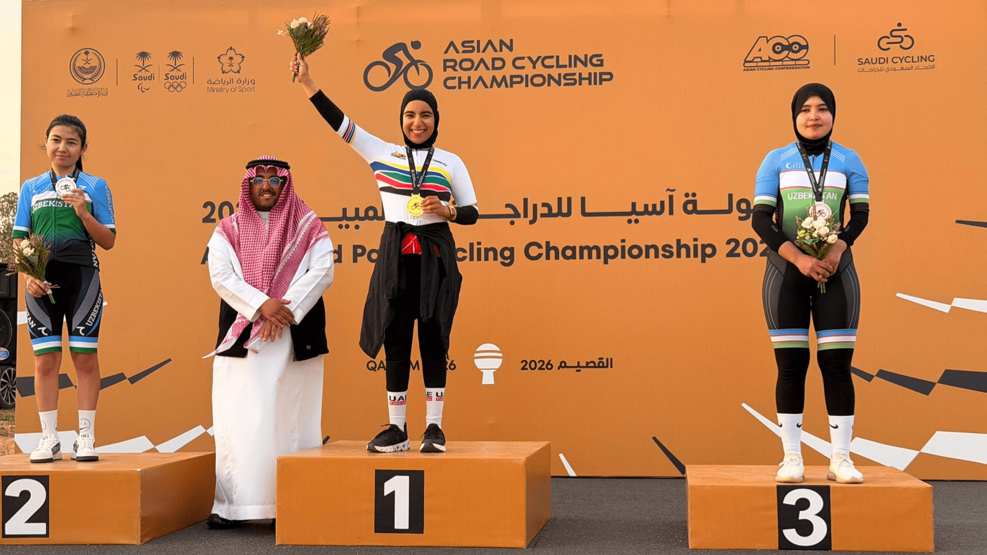 UAE wins four medals at Asian para cycling opener