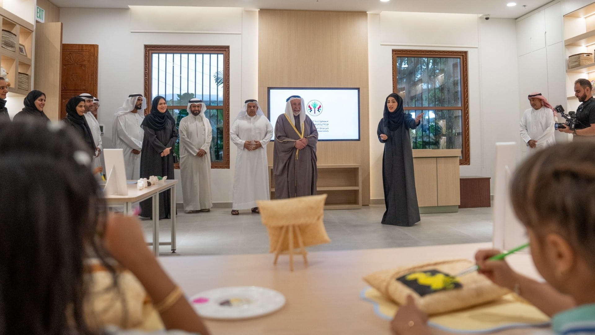 حاكم الشارقة يفتتح مزرعة الحيوانات الأليفة في منطقة فِلي