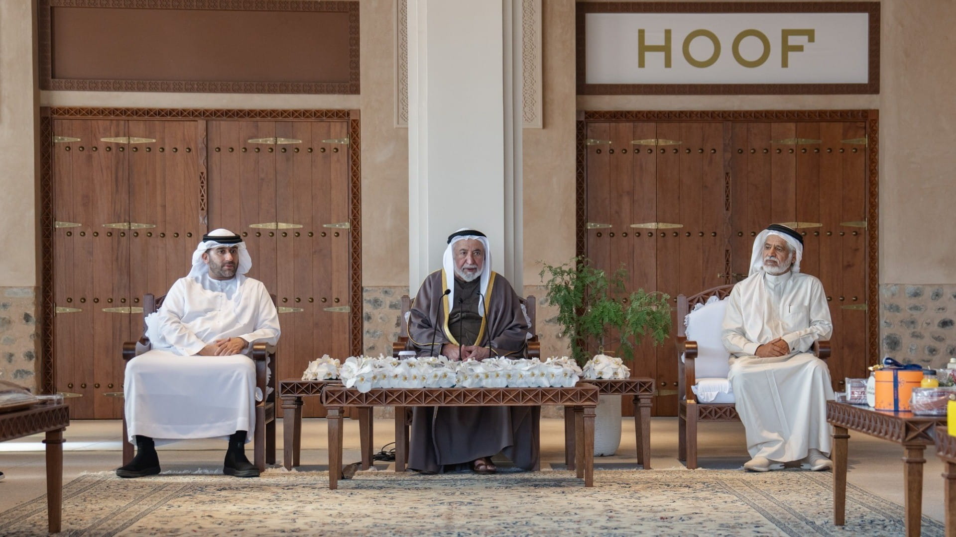 سلطان القاسمي يفتتح سوق فِلي التراثي