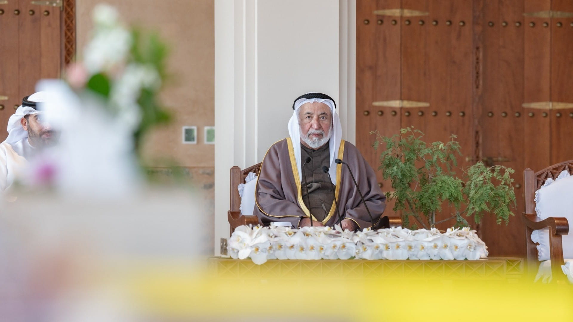 سلطان القاسمي يفتتح سوق فِلي التراثي