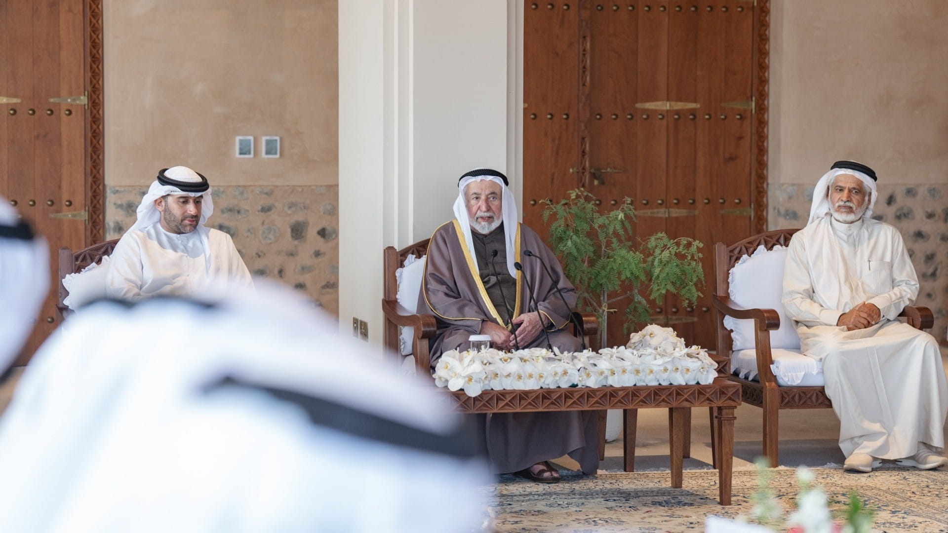 سلطان القاسمي يفتتح سوق فِلي التراثي