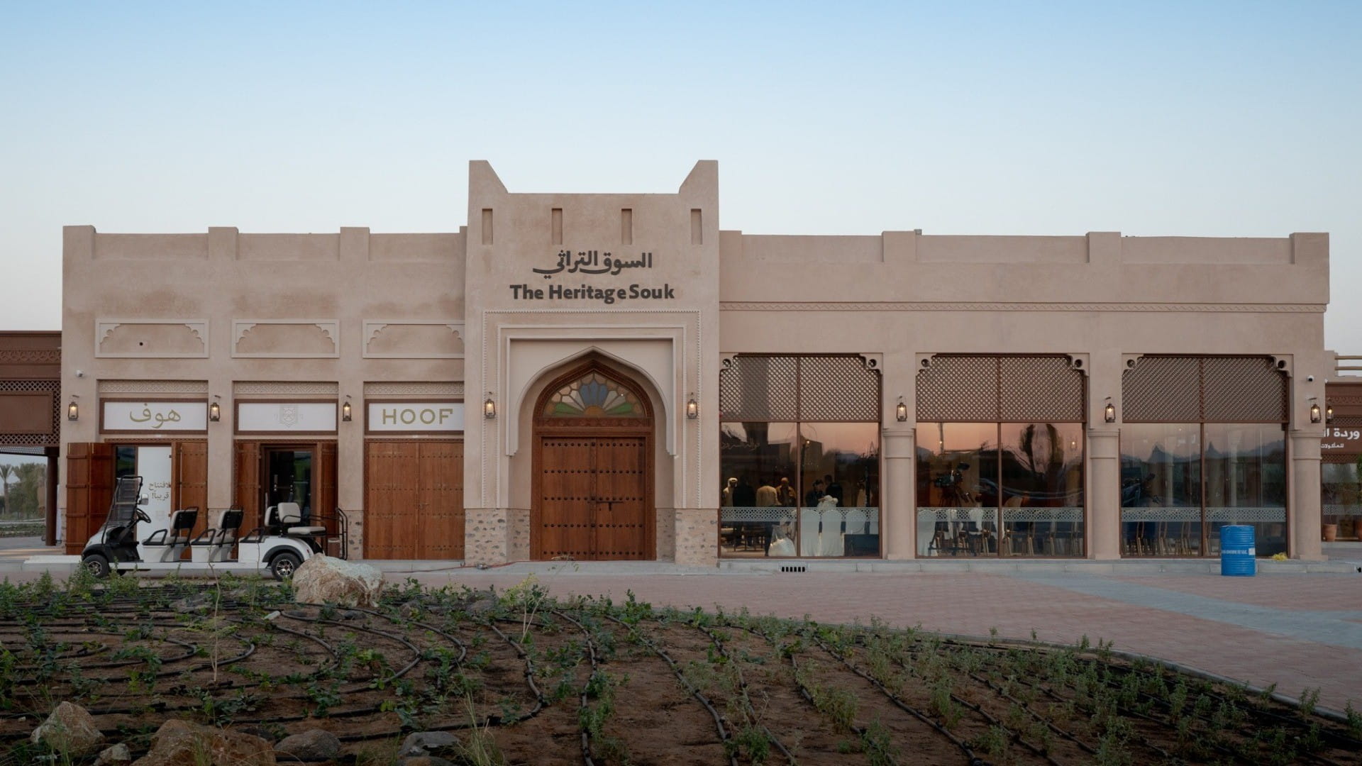 سلطان القاسمي يفتتح سوق فِلي التراثي