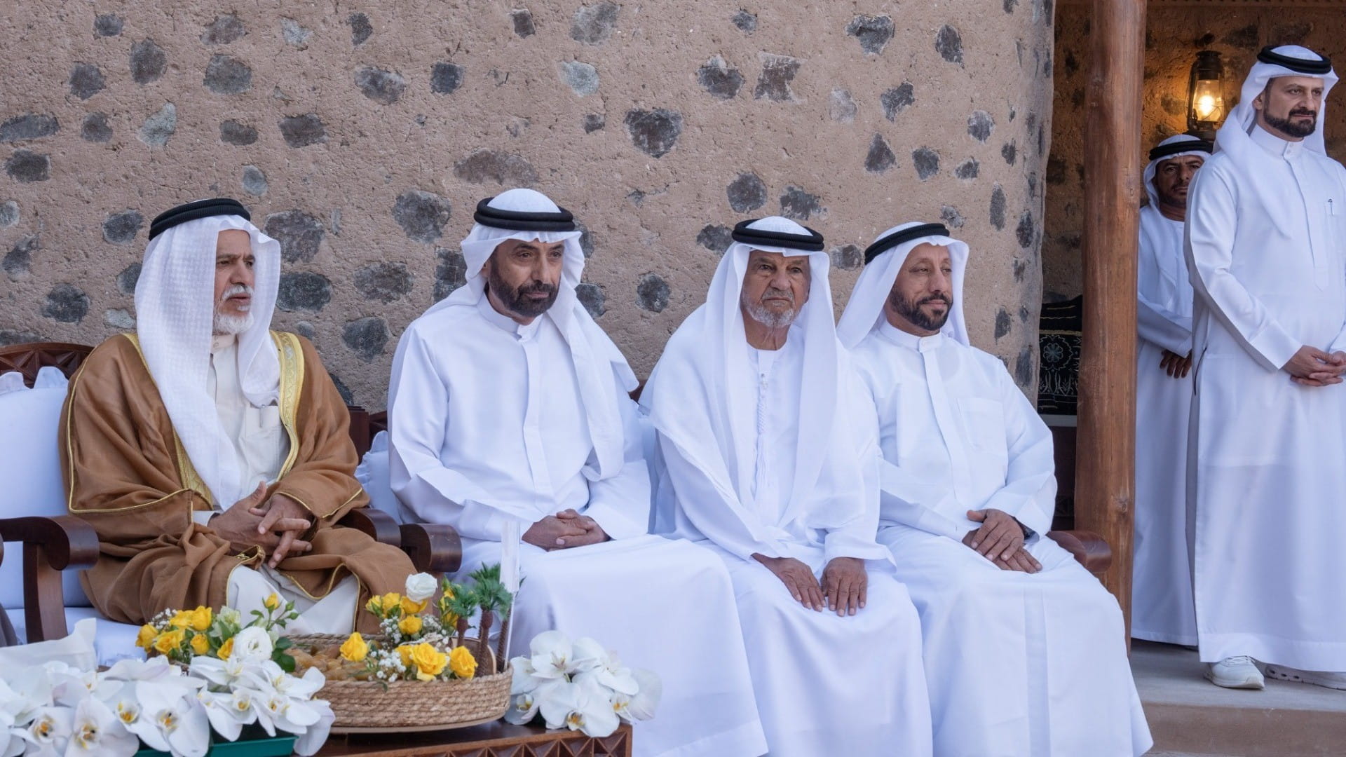 حاكم الشارقة يفتتح حصن فِلي بعد أعمال الترميم وإحياء المنطقة