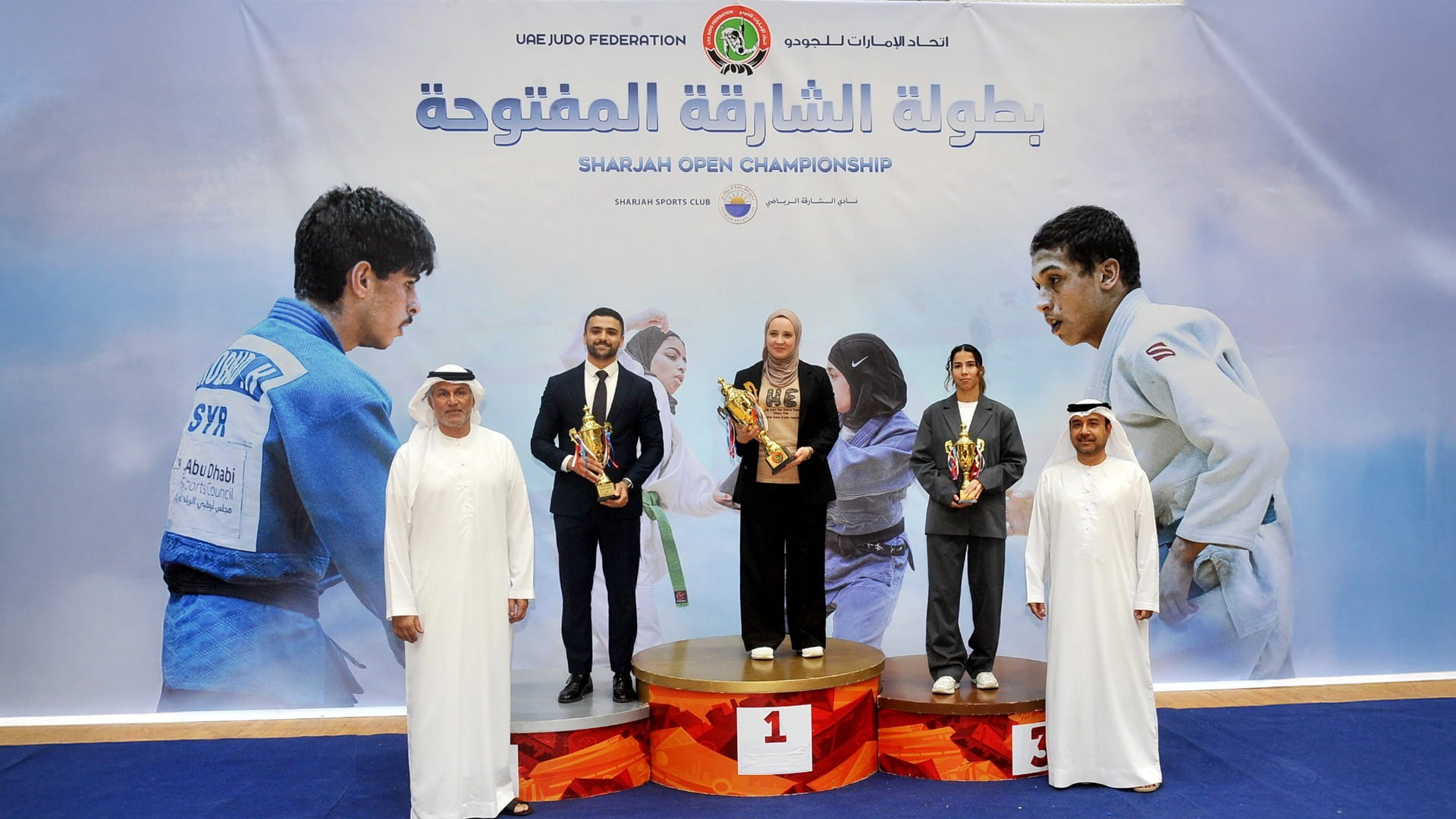 نادي كلباء لرياضة المرأة يفوز بلقب بطولة الشارقة للجودو للأشبال 