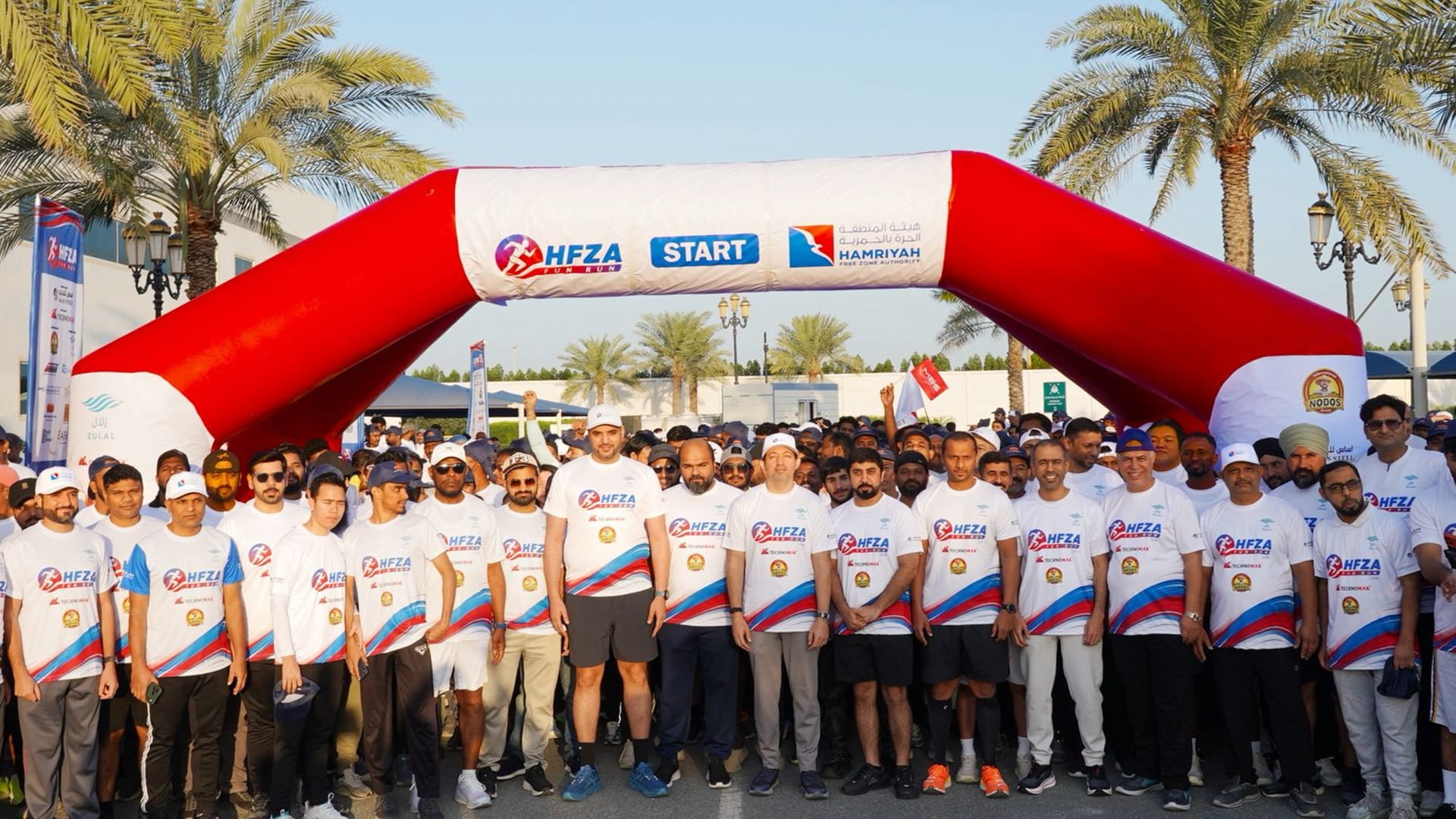 HFZA brings together employees, investors in high-energy fun run