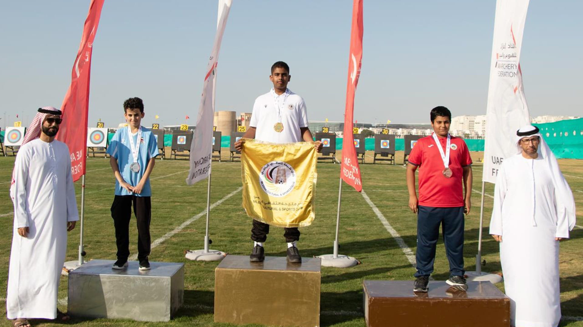 Mleiha Club clinches five medals in UAE Archery League 
