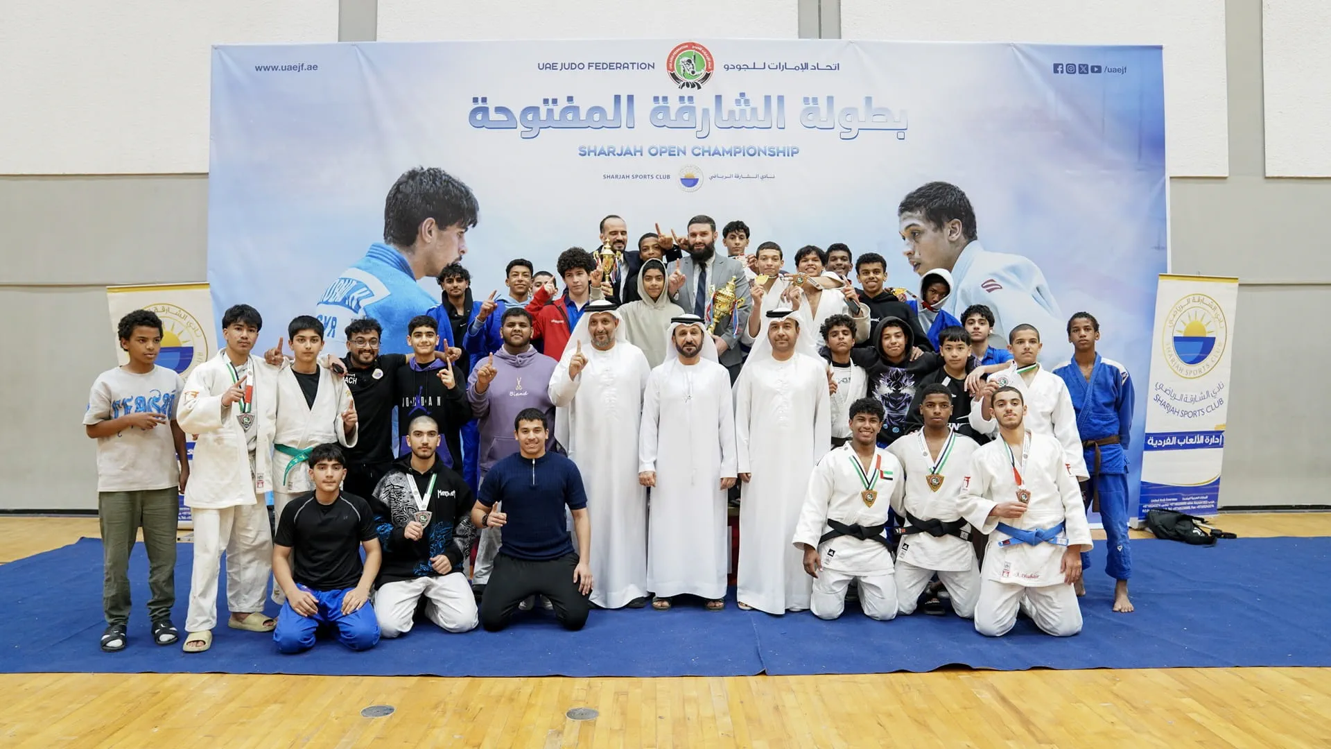 Sharjah Club crowned champions of Sharjah Open Judo 